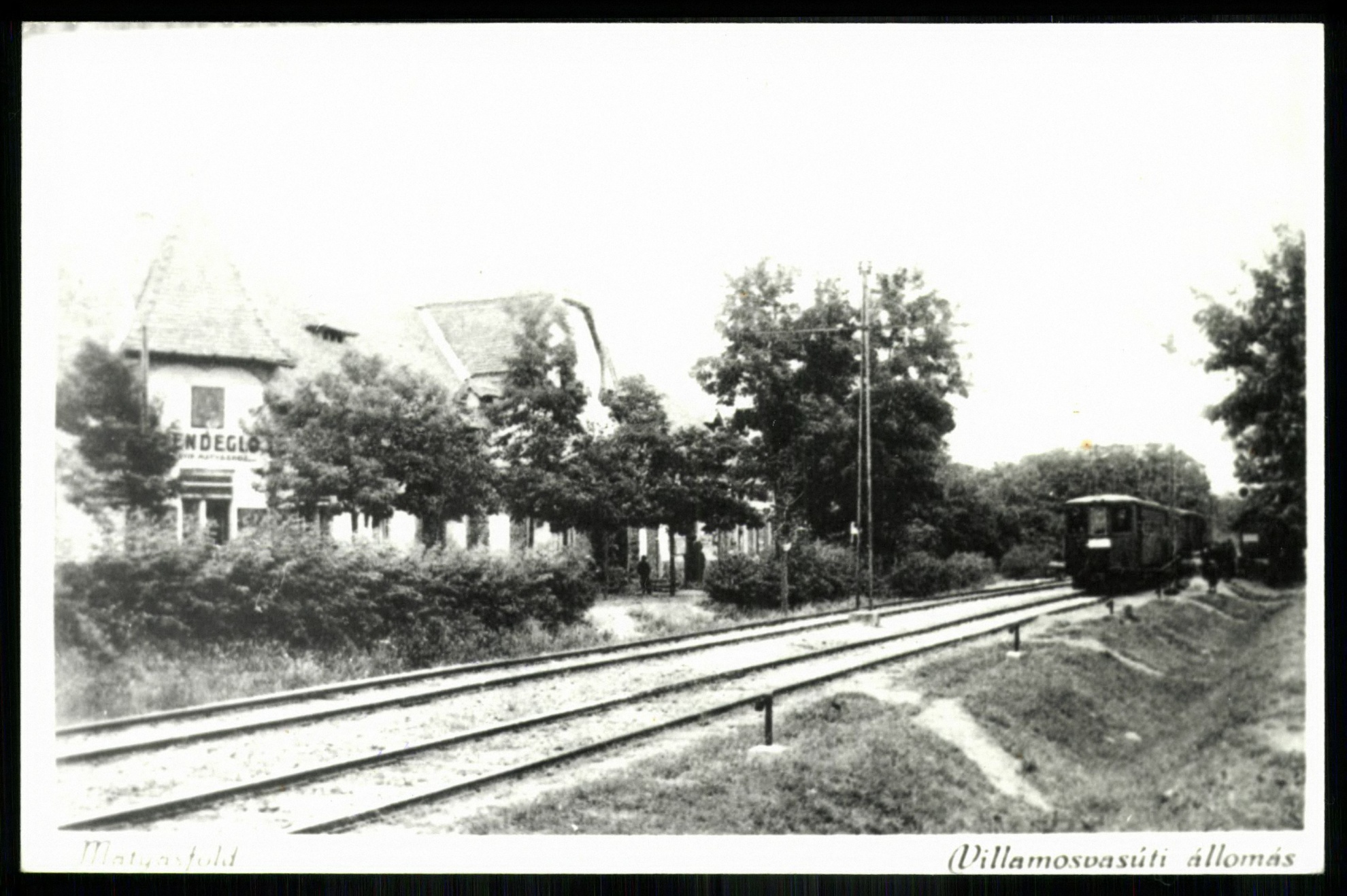Mátyásföld, Villamos vasút állomás (Magyar Kereskedelmi és Vendéglátóipari Múzeum CC BY-NC-ND)