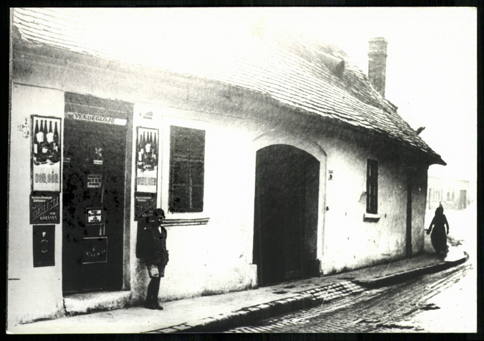Lenhardt Nándor vendéglője, Szentendrei útca 30. (Magyar Kereskedelmi és Vendéglátóipari Múzeum CC BY-NC-ND)