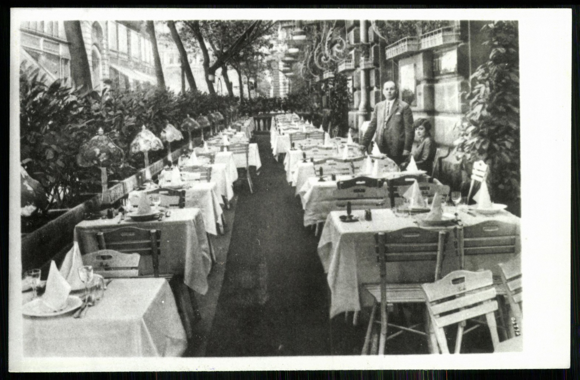 Pinke József étterme, VI., Váci u. 38. (Magyar Kereskedelmi és Vendéglátóipari Múzeum CC BY-NC-ND)