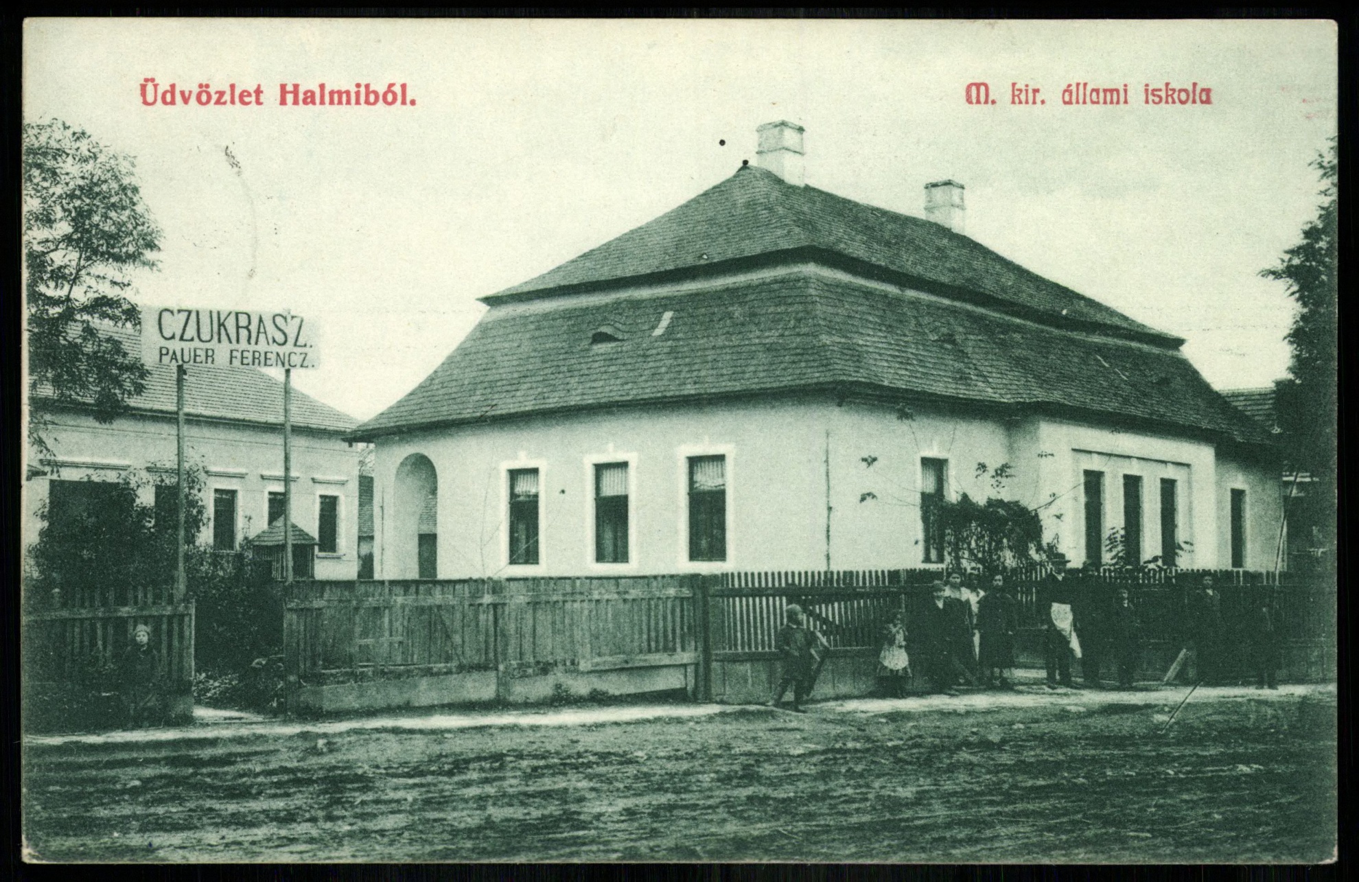 Halmi M. kir. állami iskola. Pauer Ferenc cukrász (Magyar Kereskedelmi és Vendéglátóipari Múzeum CC BY-NC-ND)
