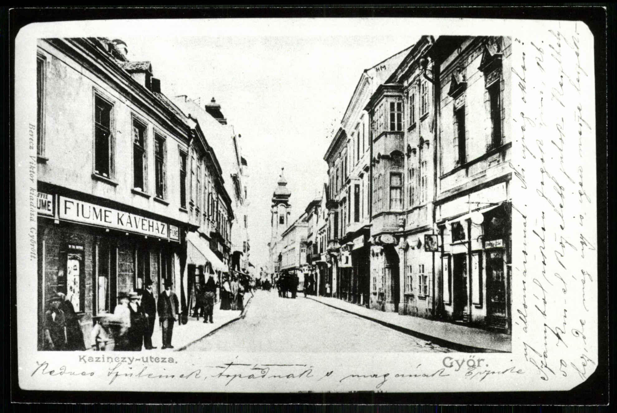 Győr Acél Miksa Kisfaludy kávéháza (Magyar Kereskedelmi és Vendéglátóipari Múzeum CC BY-NC-ND)