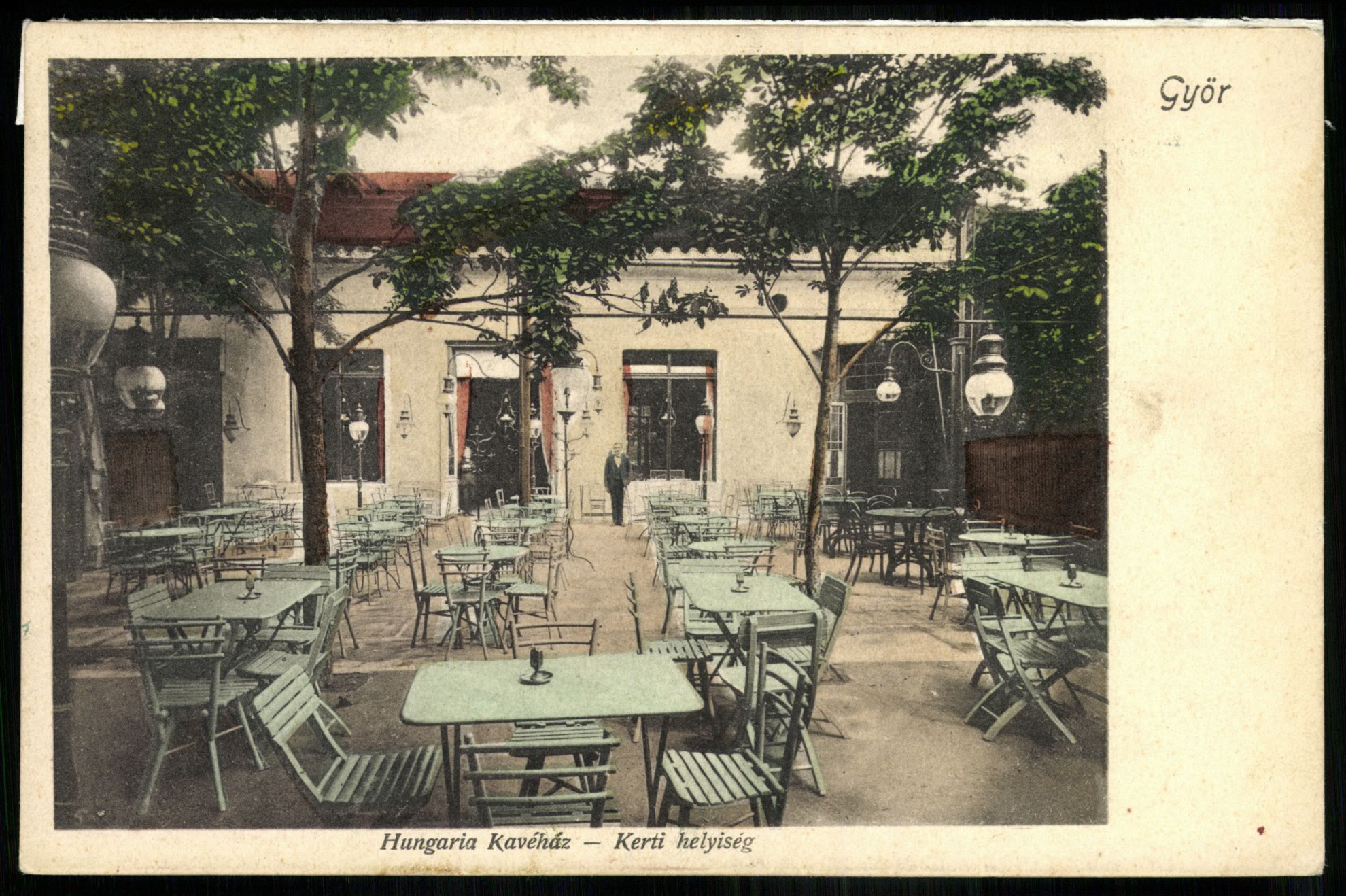 Győr Royal kávéház (Magyar Kereskedelmi és Vendéglátóipari Múzeum CC BY-NC-ND)