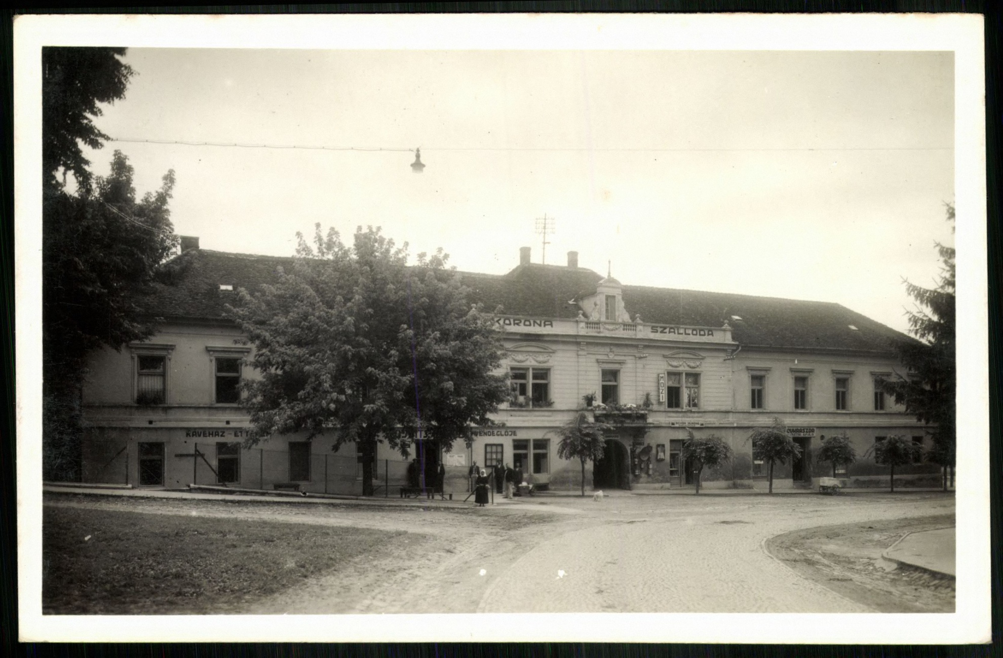 Alsólendva Korona szálló (Magyar Kereskedelmi és Vendéglátóipari Múzeum CC BY-NC-ND)