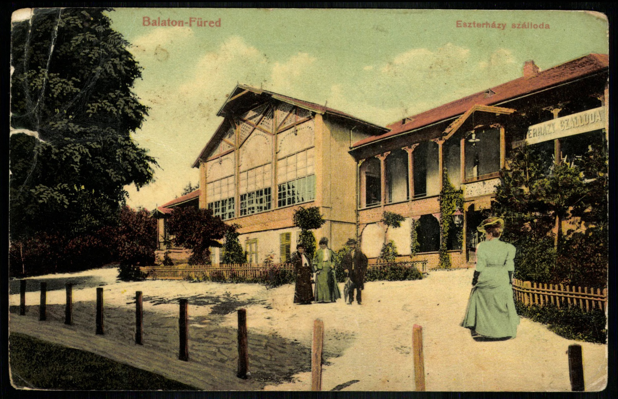 Balatonfüred Eszterházy szálloda (Magyar Kereskedelmi és Vendéglátóipari Múzeum CC BY-NC-ND)