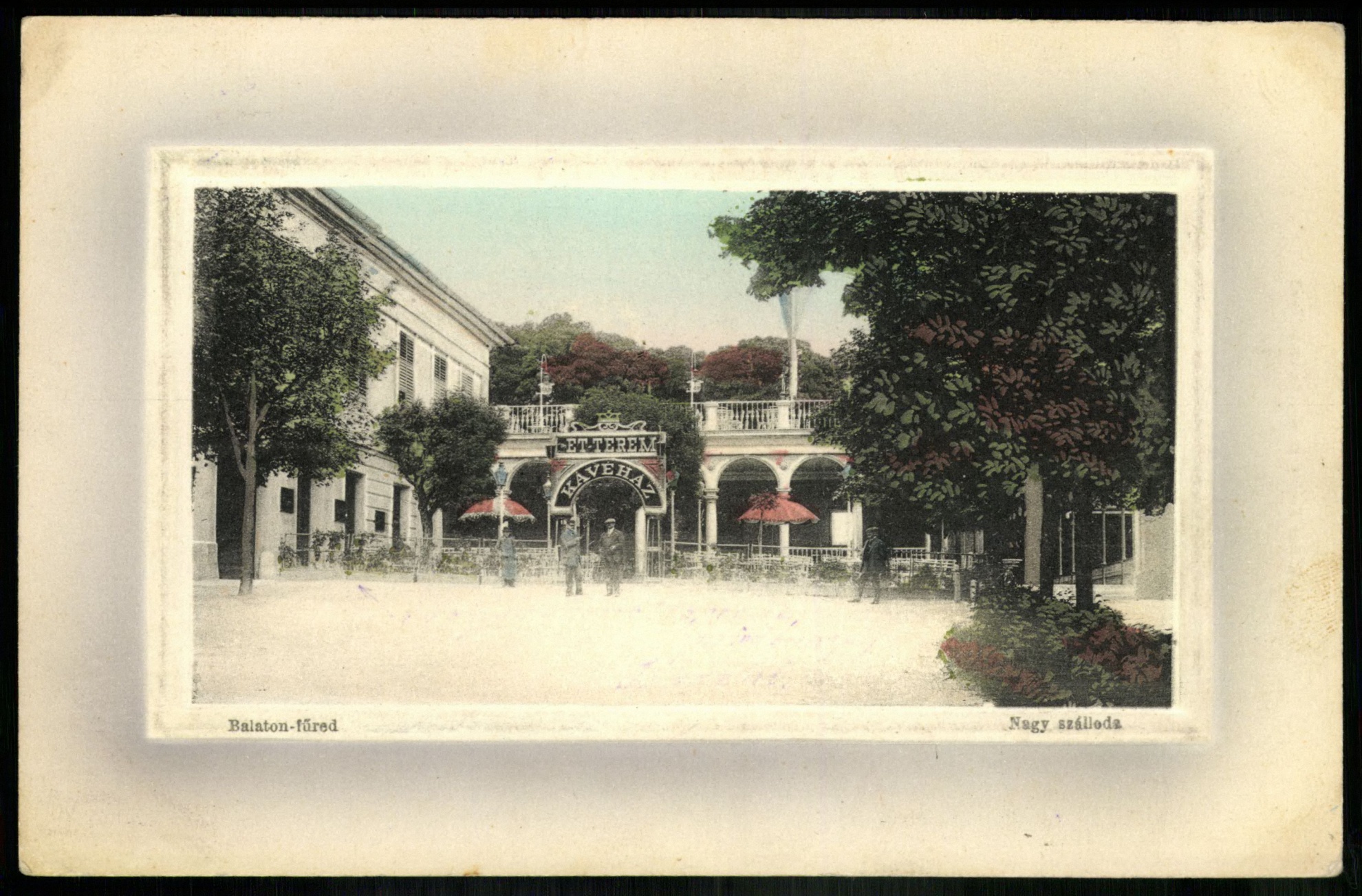 Balatonfüred Nagy szálloda (Magyar Kereskedelmi és Vendéglátóipari Múzeum CC BY-NC-ND)