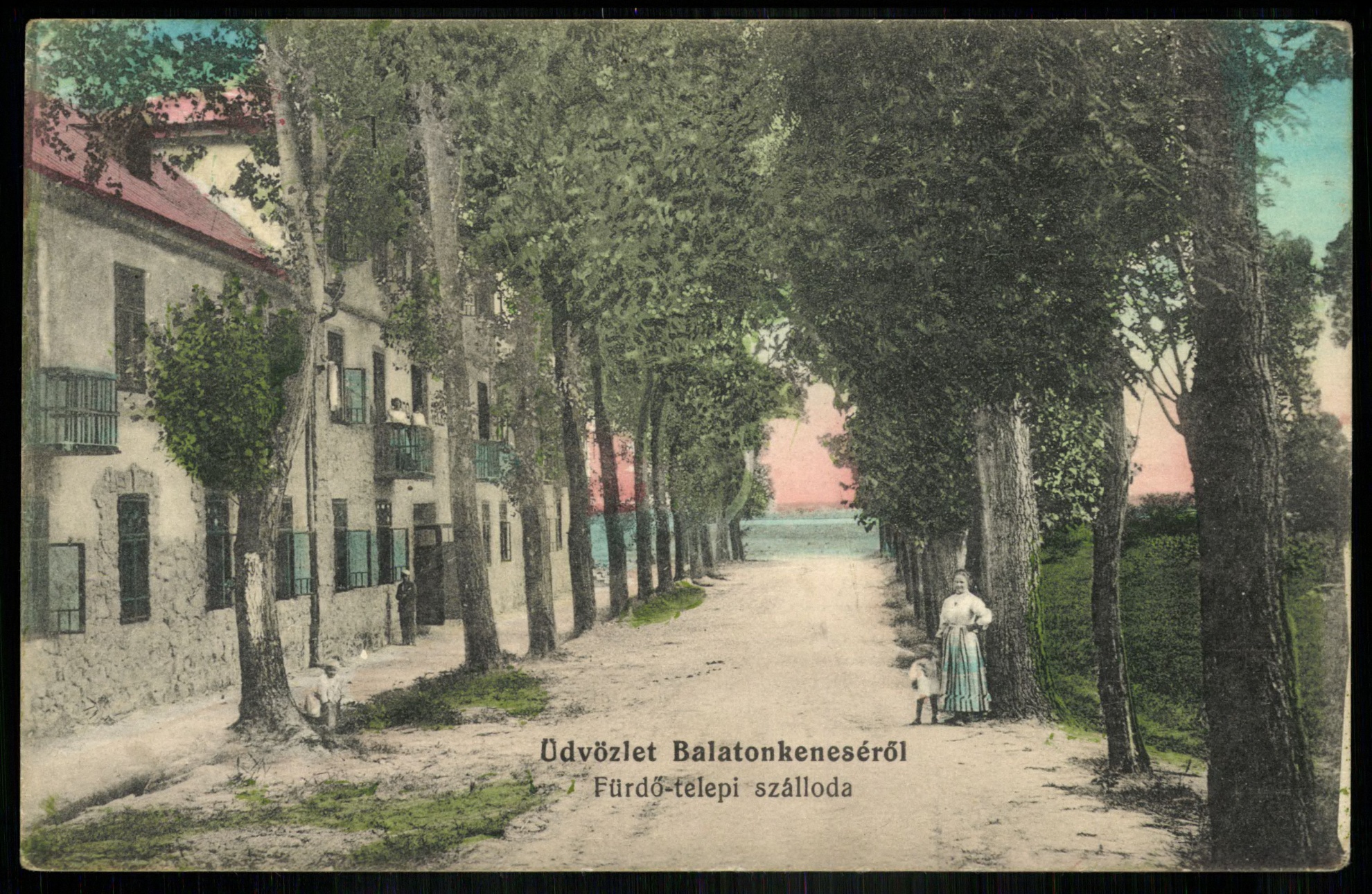 Balatonkenese Fürdőtelepi szálloda (Magyar Kereskedelmi és Vendéglátóipari Múzeum CC BY-NC-ND)