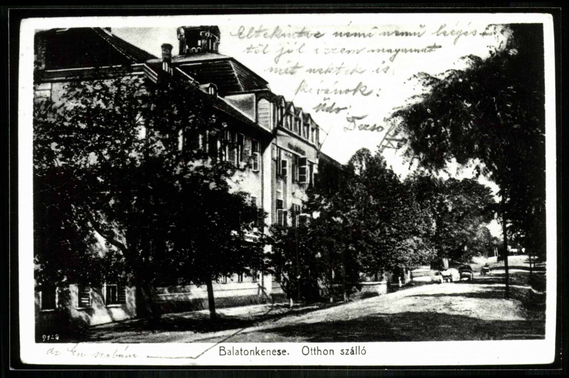 Balatonkenese Otthon szálló (Magyar Kereskedelmi és Vendéglátóipari Múzeum CC BY-NC-ND)