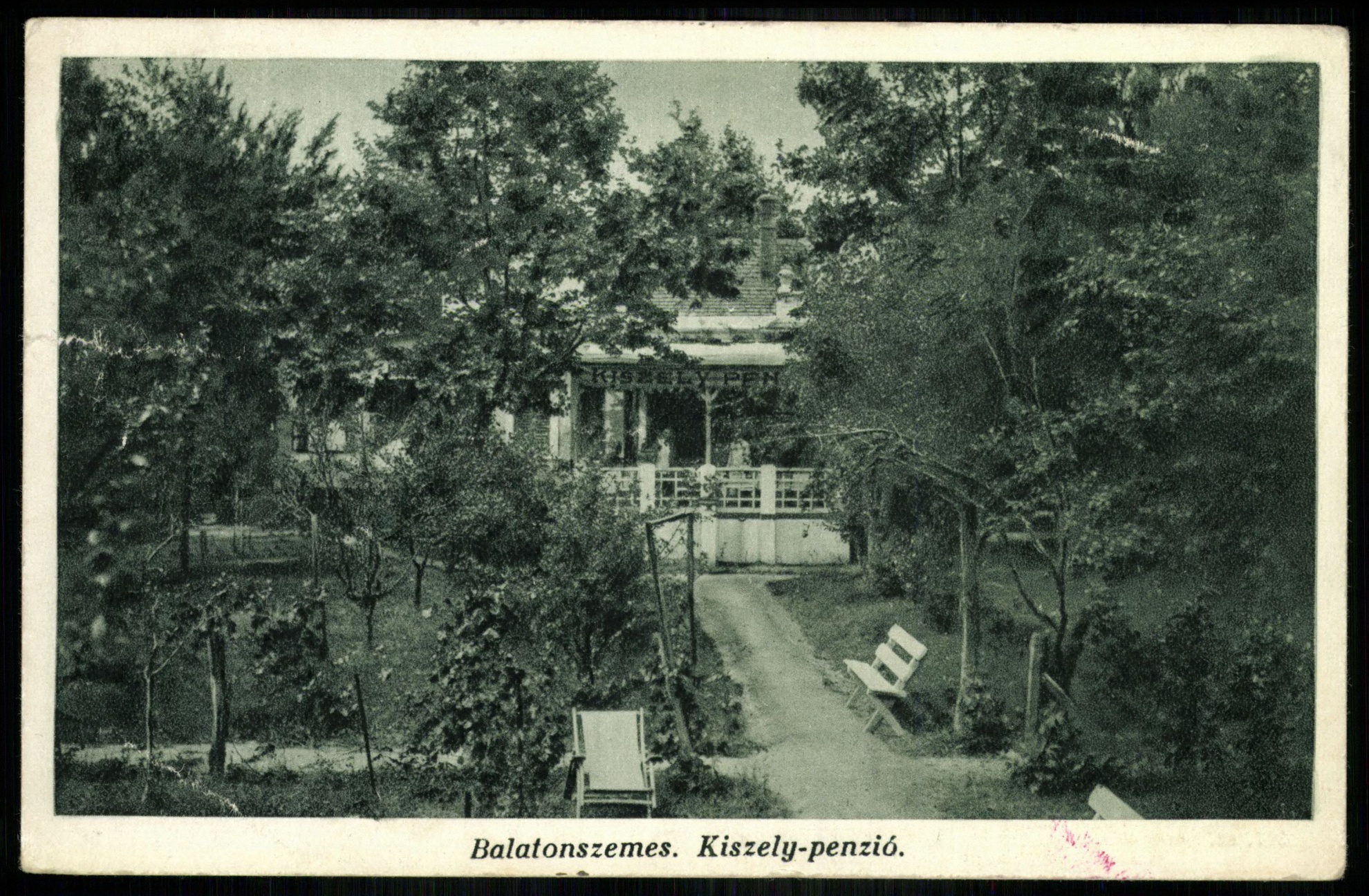 Balatonszemes Kiszely-penzió (Magyar Kereskedelmi és Vendéglátóipari Múzeum CC BY-NC-ND)
