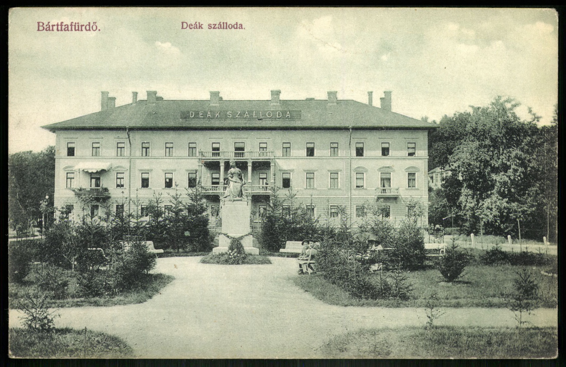 Bártfafürdő Deák szálloda (Magyar Kereskedelmi és Vendéglátóipari Múzeum CC BY-NC-ND)