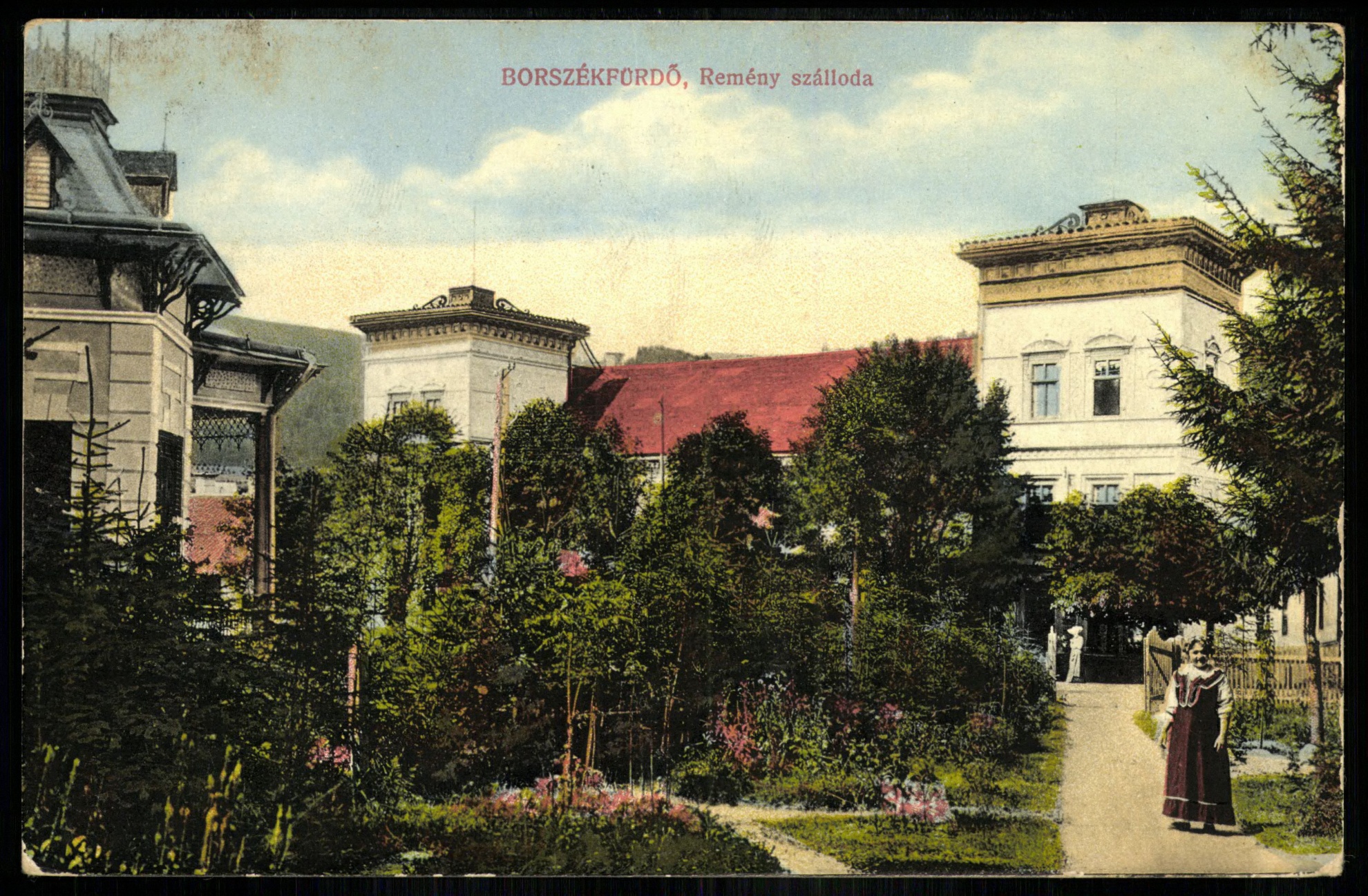 Borszékfürdő Remény szálloda (Magyar Kereskedelmi és Vendéglátóipari Múzeum CC BY-NC-ND)