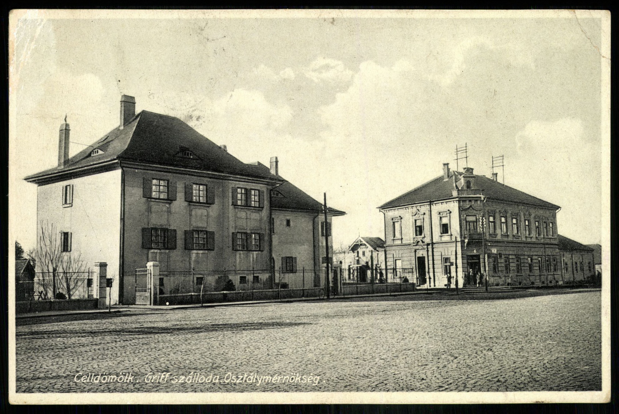Celldömölk Griff szálloda. Osztálymérnökség (Magyar Kereskedelmi és Vendéglátóipari Múzeum CC BY-NC-ND)
