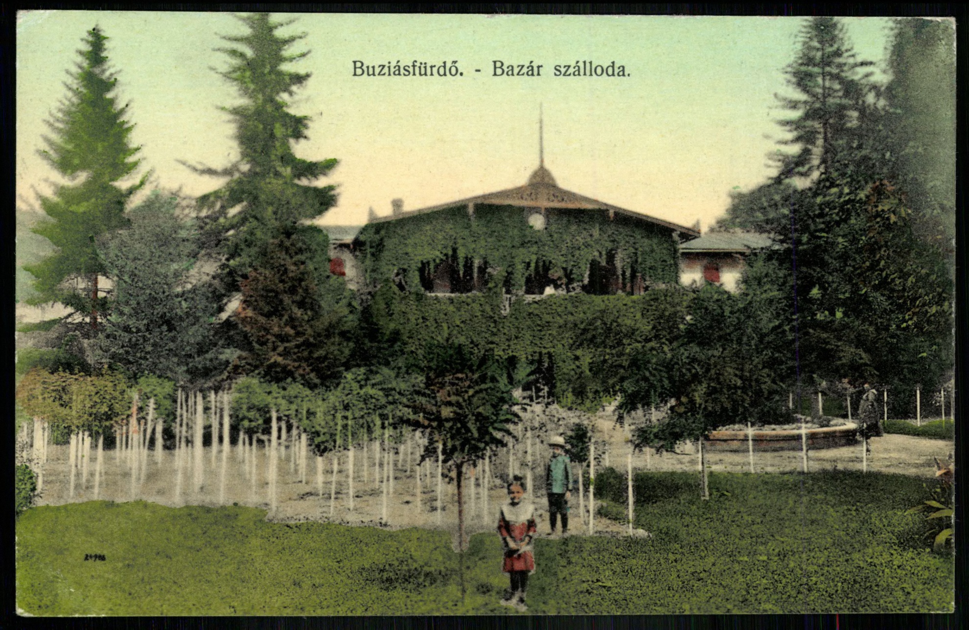 Buziásfürdő Bazár szálloda (Magyar Kereskedelmi és Vendéglátóipari Múzeum CC BY-NC-ND)