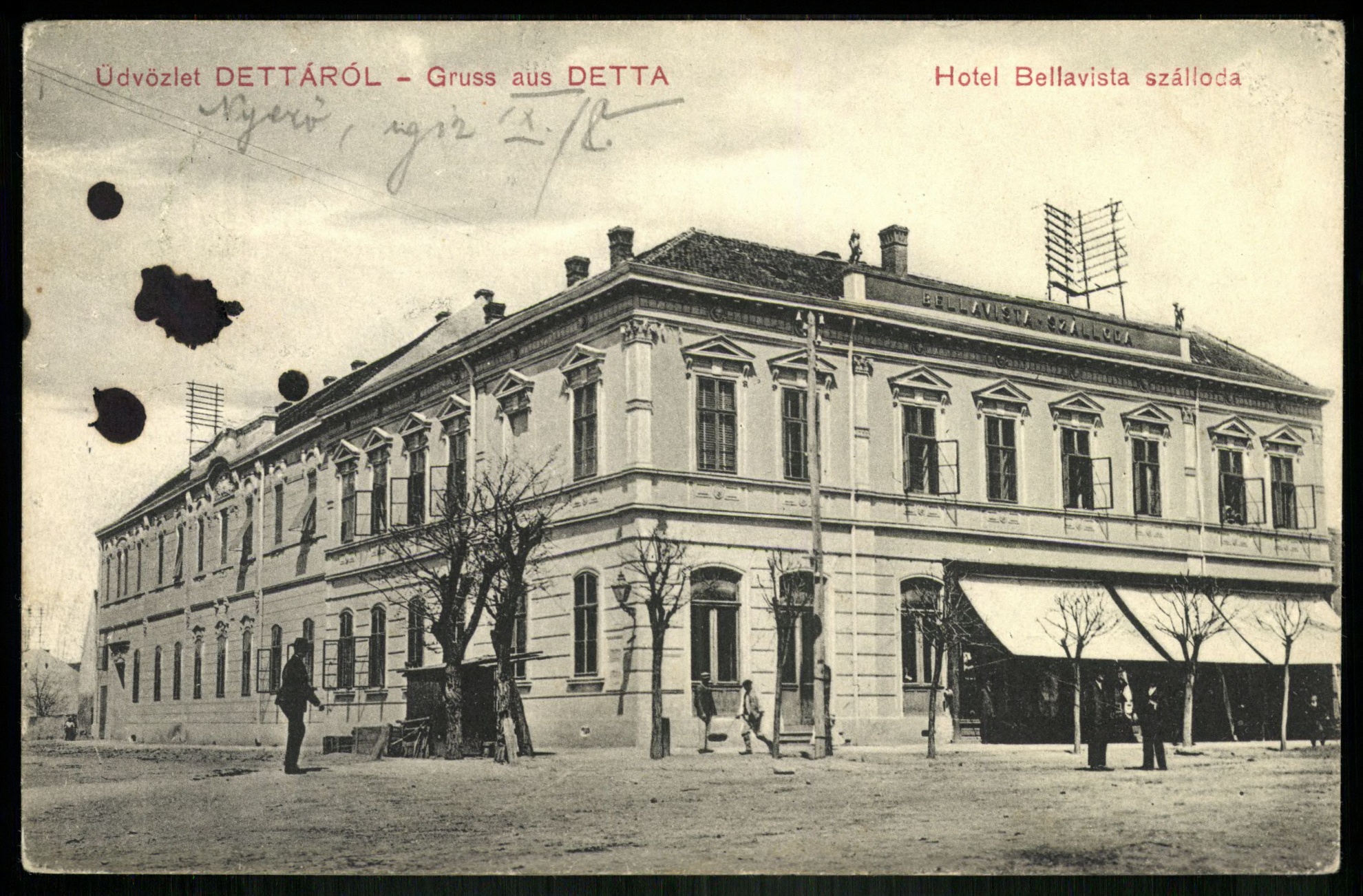 Detta Hotel Bellavista szálloda (Magyar Kereskedelmi és Vendéglátóipari Múzeum CC BY-NC-ND)