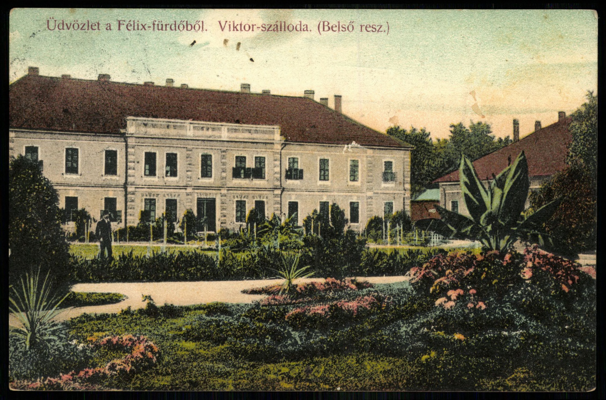 Félixfürdő Viktor szálloda (Belső rész) (Magyar Kereskedelmi és Vendéglátóipari Múzeum CC BY-NC-ND)