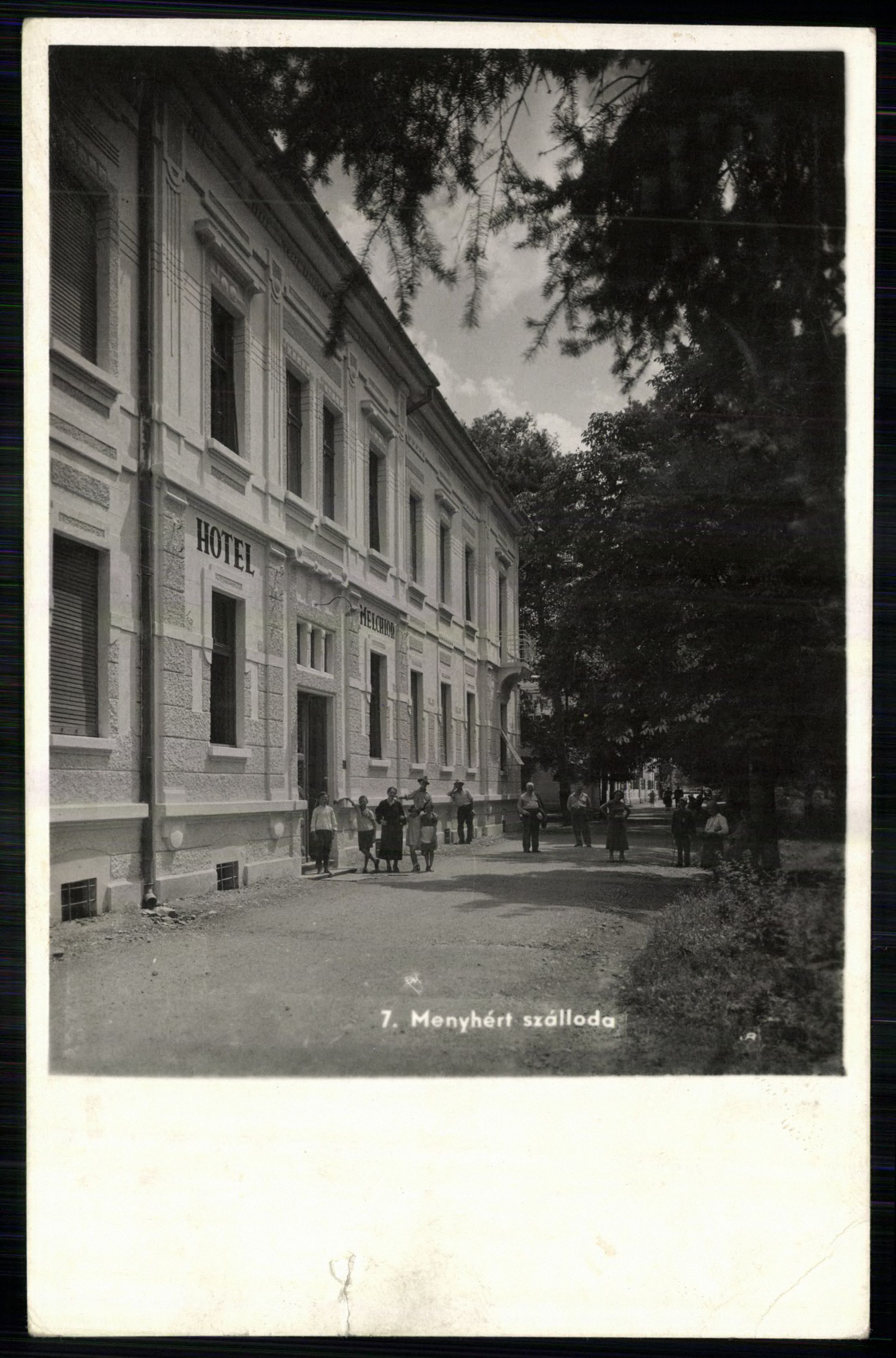 Félixfürdő Menyhárt szálloda (Magyar Kereskedelmi és Vendéglátóipari Múzeum CC BY-NC-ND)