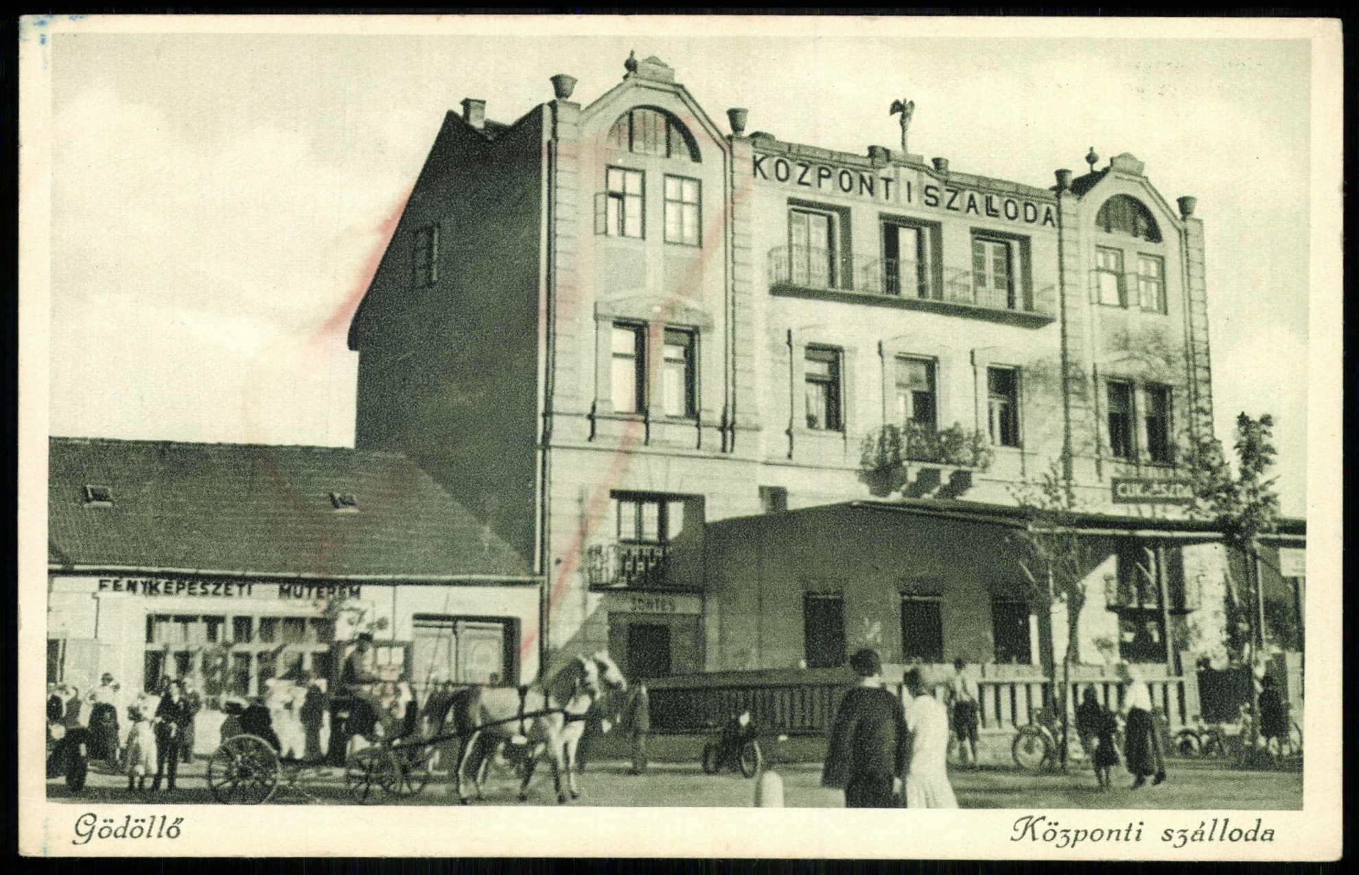 Gödöllő Központi szálloda (Magyar Kereskedelmi és Vendéglátóipari Múzeum CC BY-NC-ND)