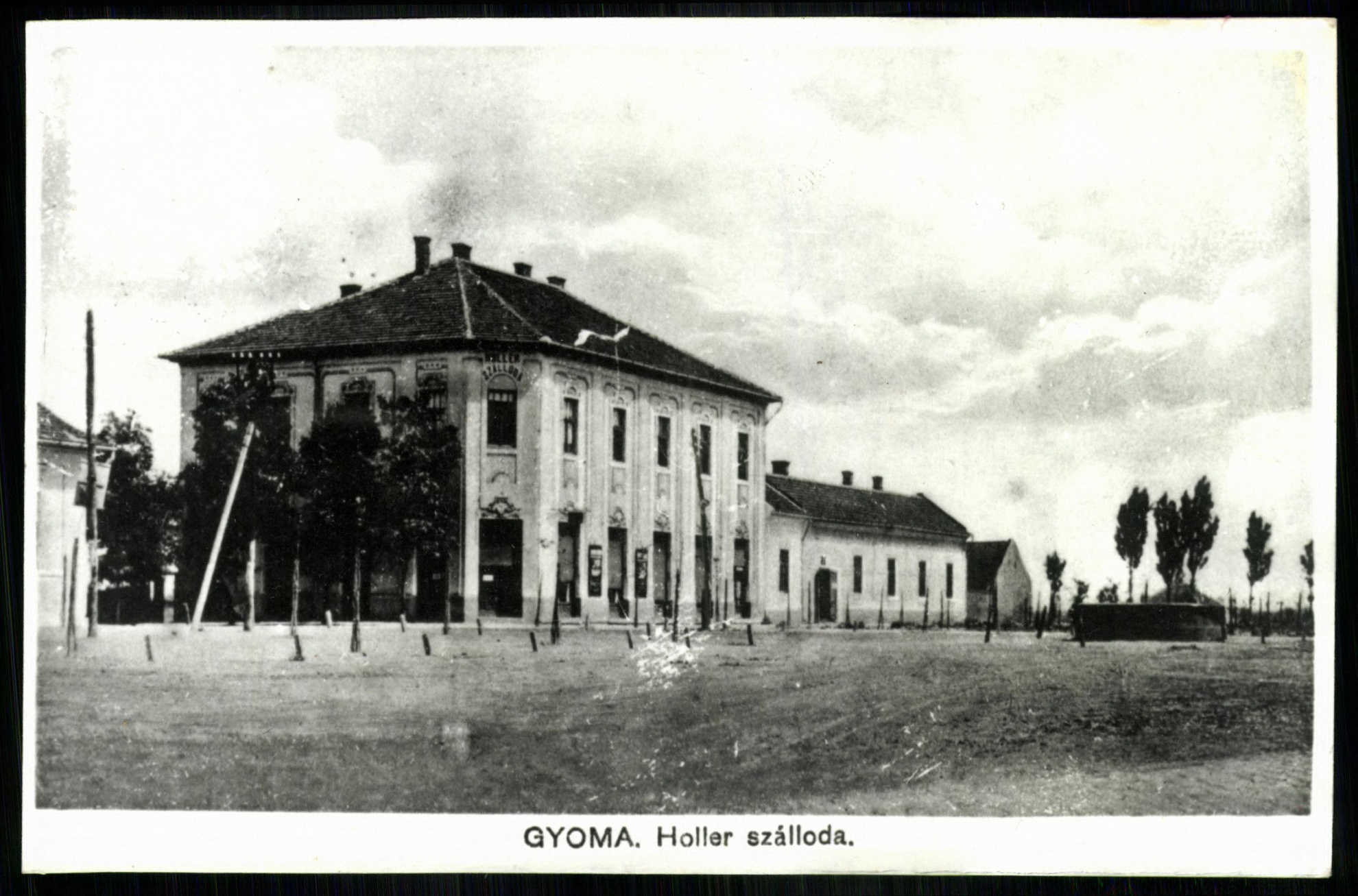 Gyoma Holler szálloda (Magyar Kereskedelmi és Vendéglátóipari Múzeum CC BY-NC-ND)