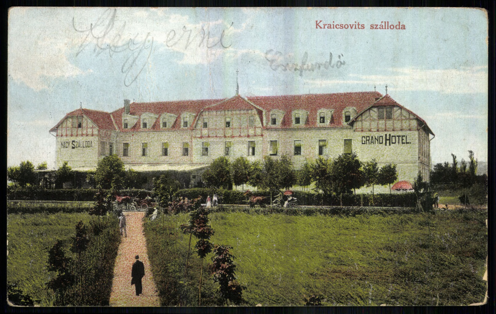Hévíz Kraicsovits szálloda (Magyar Kereskedelmi és Vendéglátóipari Múzeum CC BY-NC-ND)