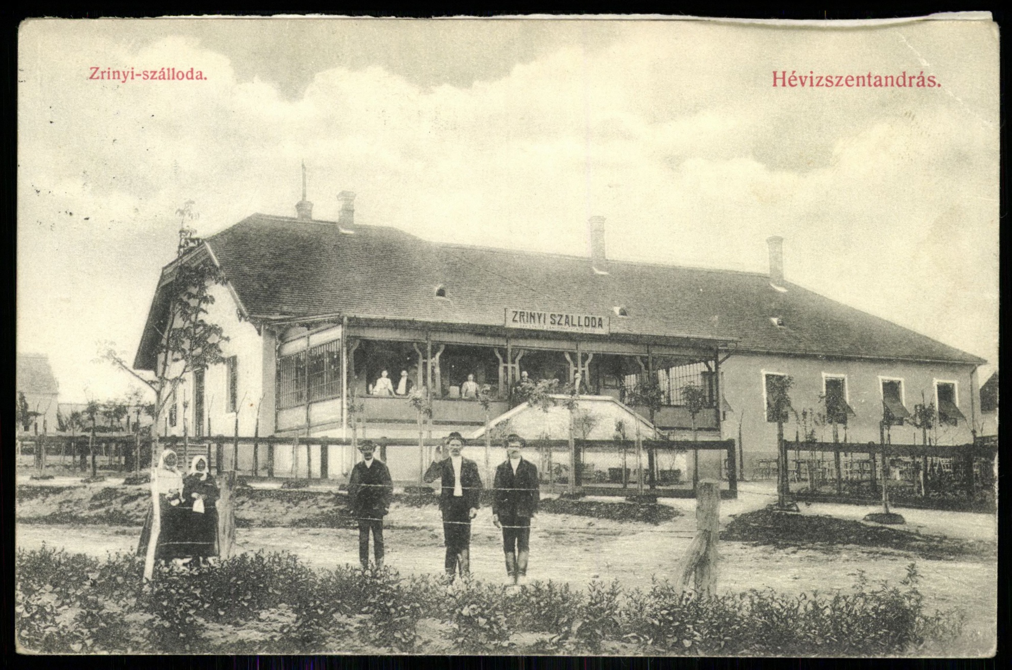Hévízszentandrás Zrínyi szálloda (Magyar Kereskedelmi és Vendéglátóipari Múzeum CC BY-NC-ND)