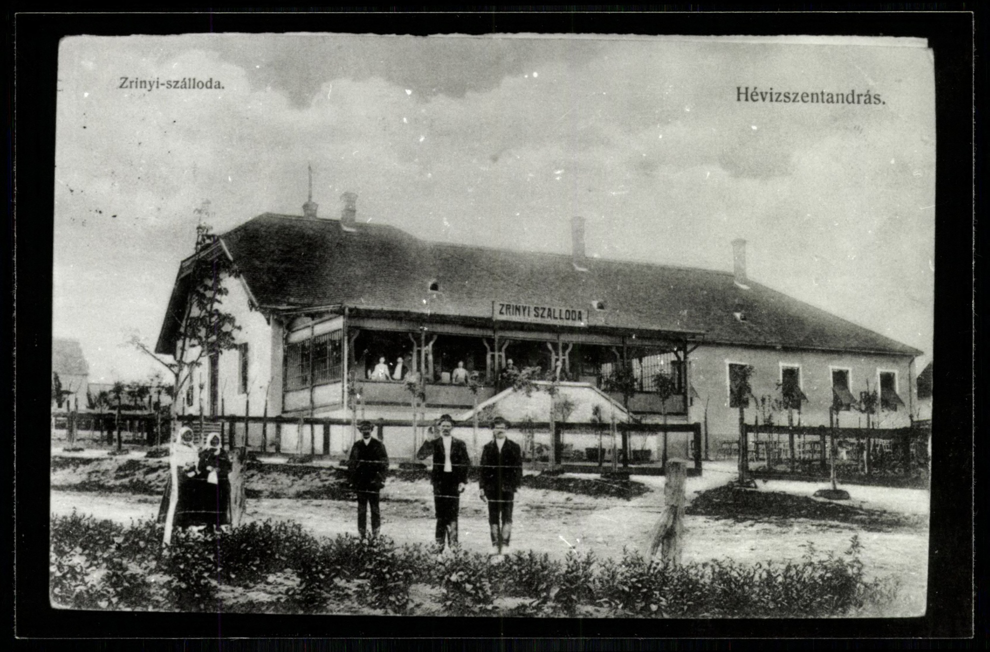 Hévízszentandrás Zrínyi szálloda (Magyar Kereskedelmi és Vendéglátóipari Múzeum CC BY-NC-ND)