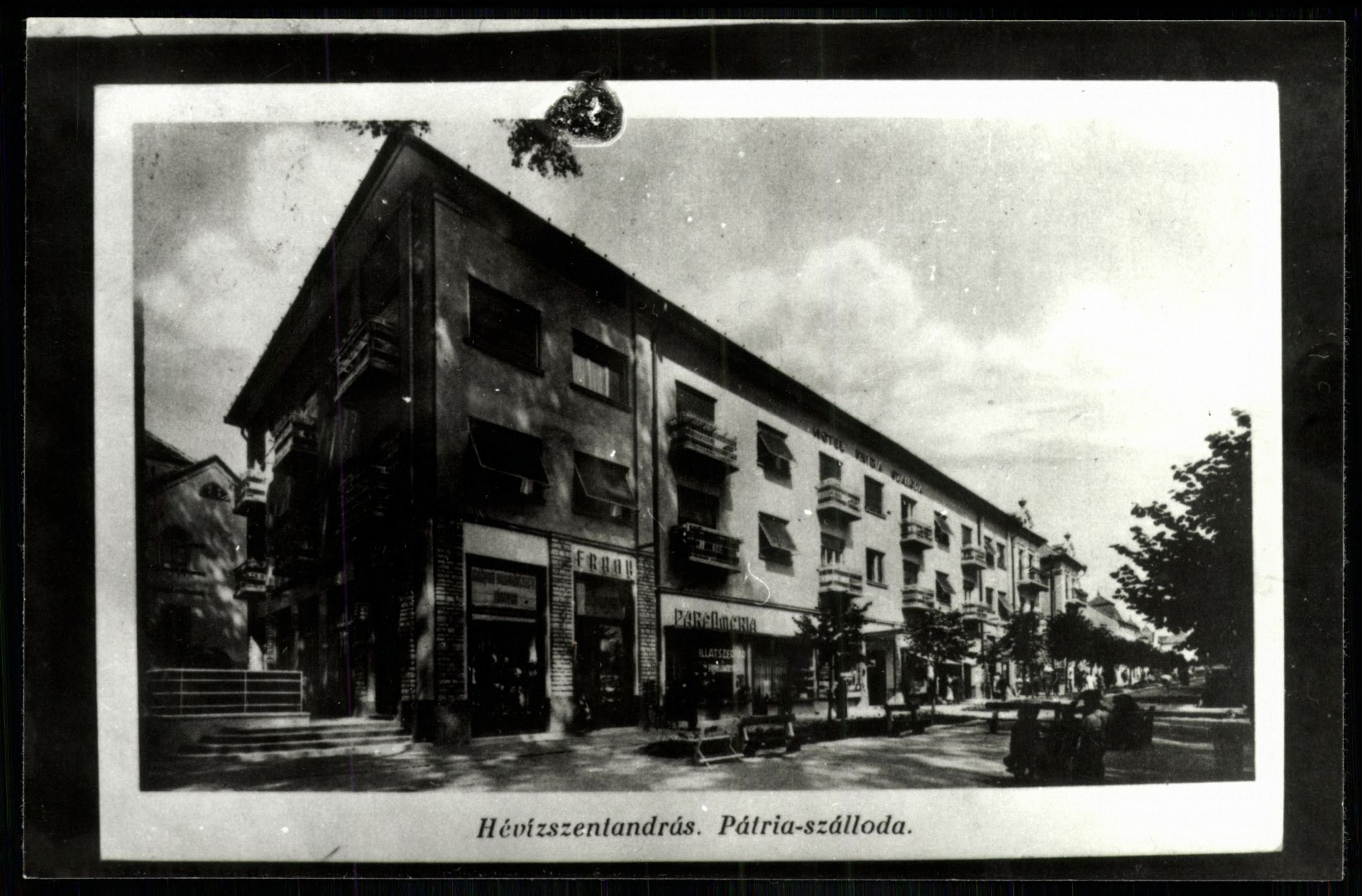 Hévízszentandrás Pátria szálloda (Magyar Kereskedelmi és Vendéglátóipari Múzeum CC BY-NC-ND)