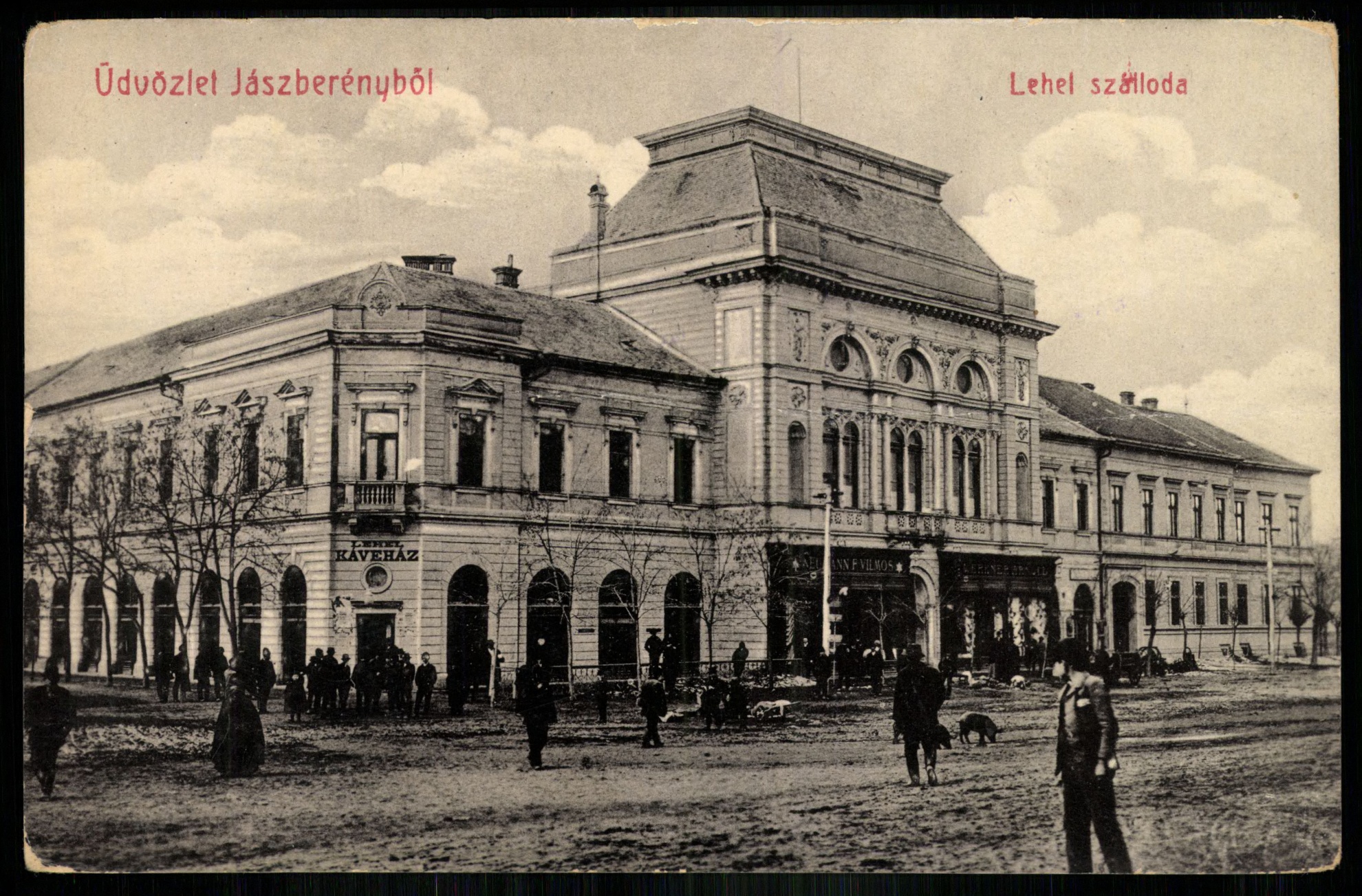 Jászberény Lehel szálloda (Magyar Kereskedelmi és Vendéglátóipari Múzeum CC BY-NC-ND)