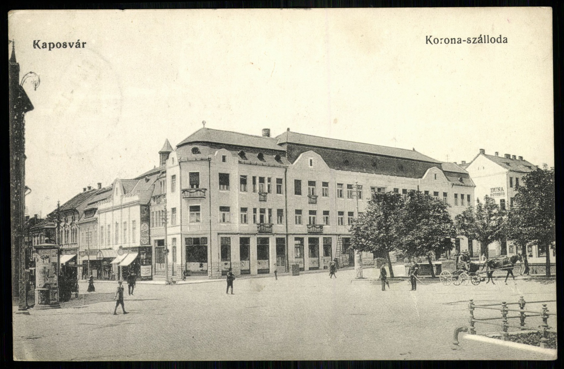 Kaposvár Korona szálloda (Magyar Kereskedelmi és Vendéglátóipari Múzeum CC BY-NC-ND)