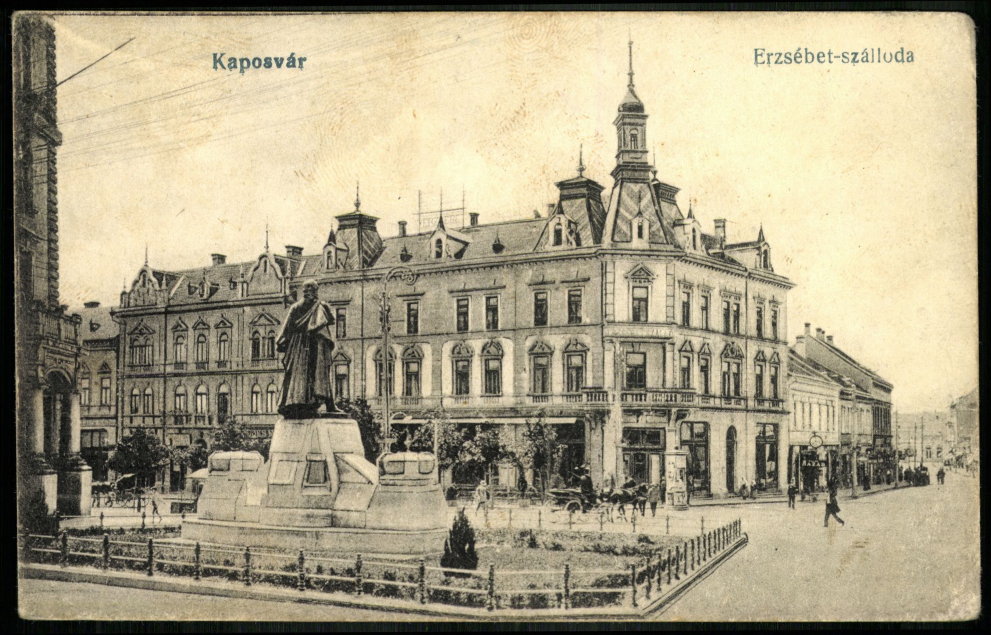 Kaposvár Erzsébet szálloda (Magyar Kereskedelmi és Vendéglátóipari Múzeum CC BY-NC-ND)