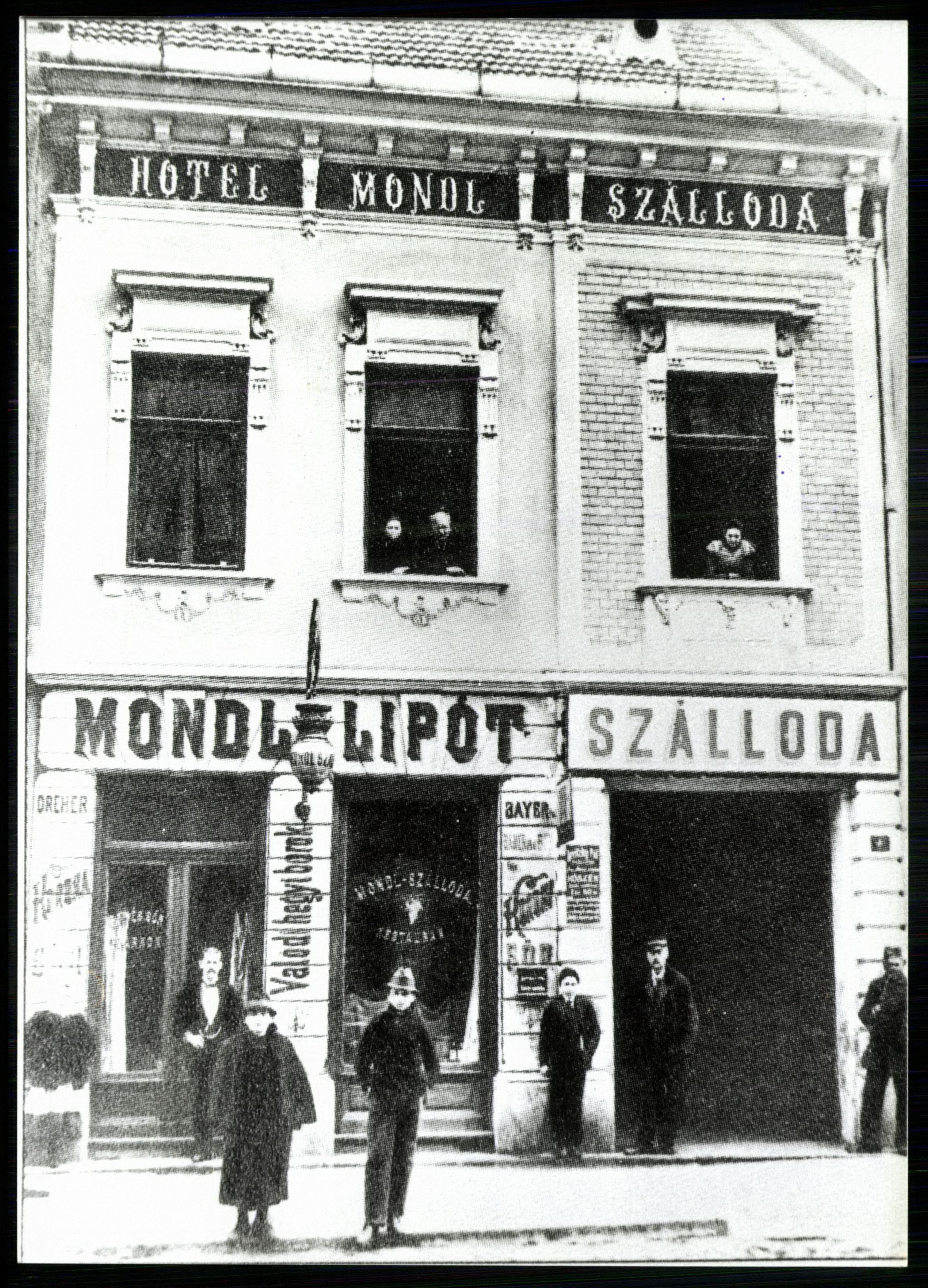Kassa Mondl Lipót szállodája (Magyar Kereskedelmi és Vendéglátóipari Múzeum CC BY-NC-ND)