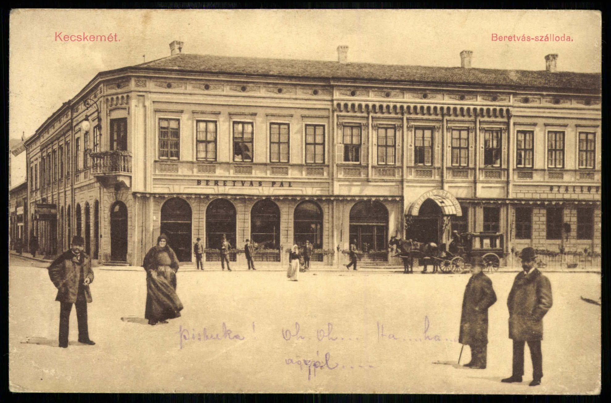 Kecskemét Beretvás szálloda (Magyar Kereskedelmi és Vendéglátóipari Múzeum CC BY-NC-ND)