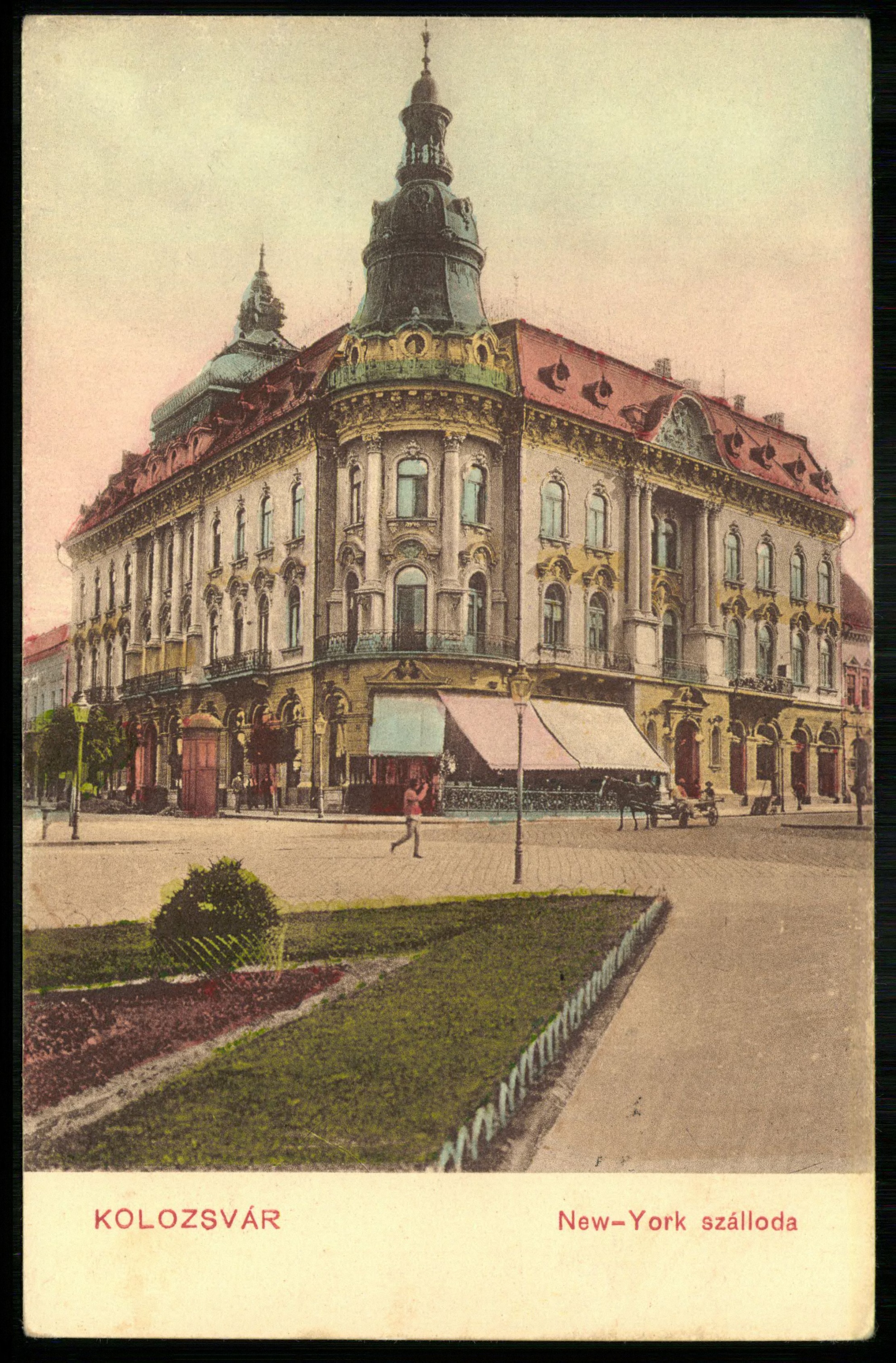 Kolozsvár New York szálloda (Magyar Kereskedelmi és Vendéglátóipari Múzeum CC BY-NC-ND)