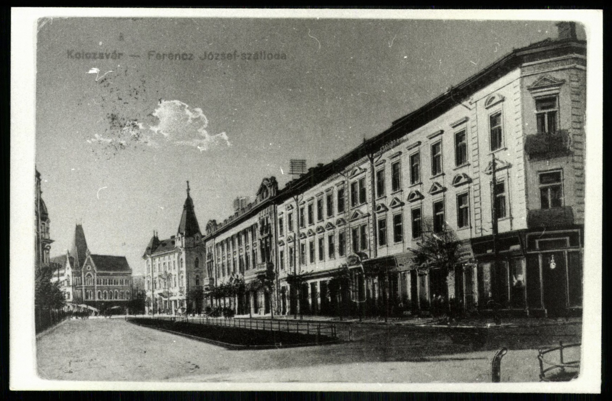 Kolozsvár Ferenc József szálloda (Magyar Kereskedelmi és Vendéglátóipari Múzeum CC BY-NC-ND)