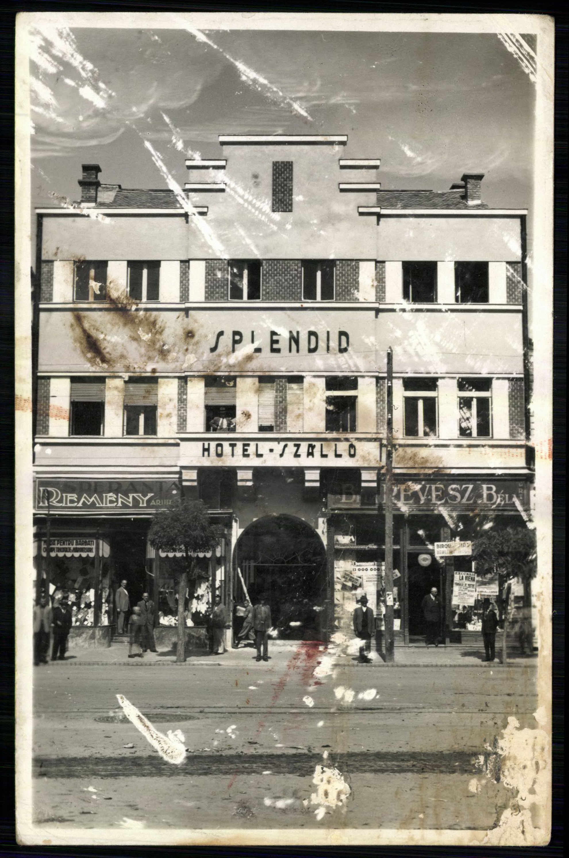 Marosvásárhely Hotel „Splendid” szálló (Magyar Kereskedelmi és Vendéglátóipari Múzeum CC BY-NC-ND)