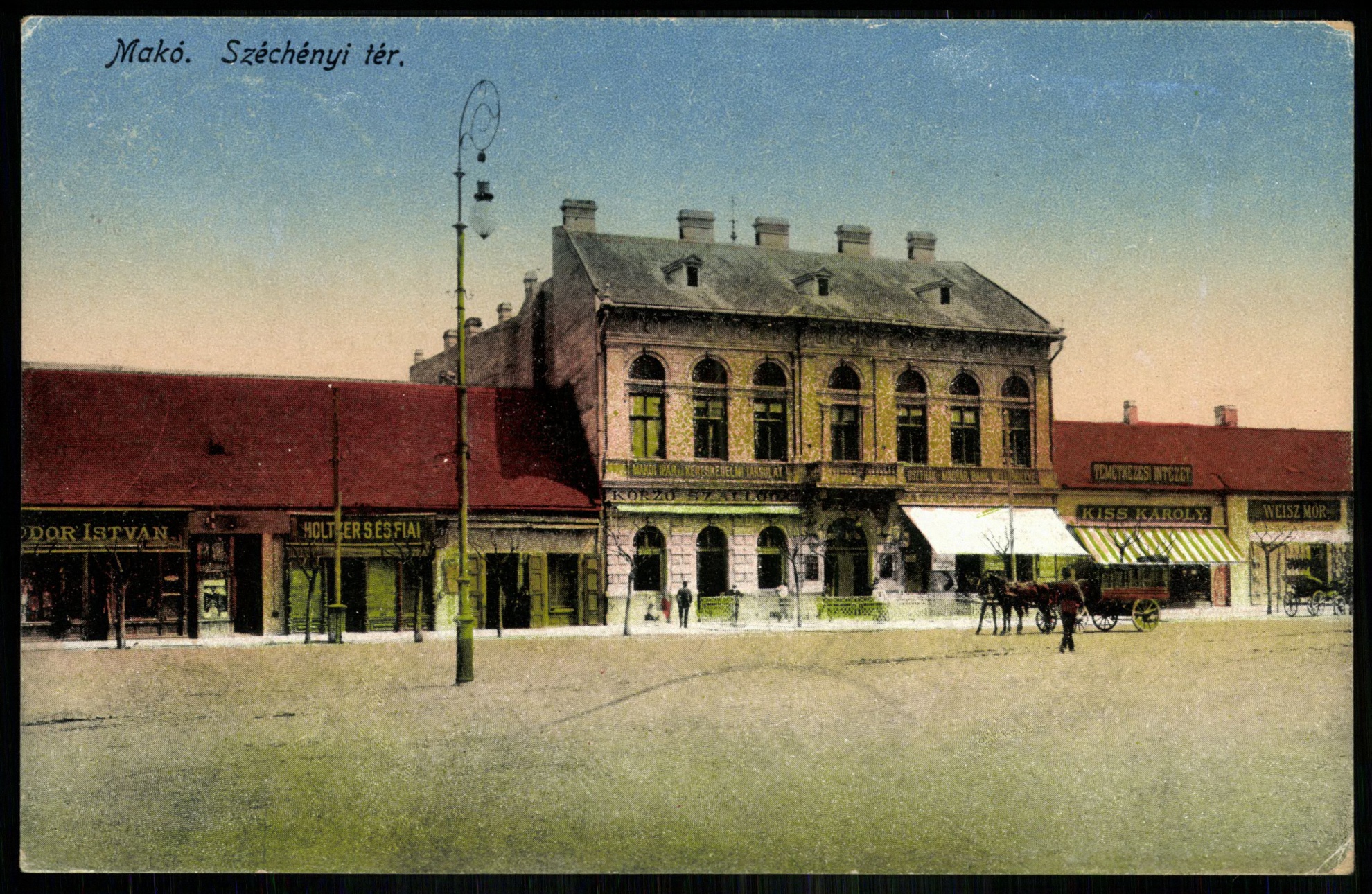 Makó Széchényi tér (Magyar Kereskedelmi és Vendéglátóipari Múzeum CC BY-NC-ND)