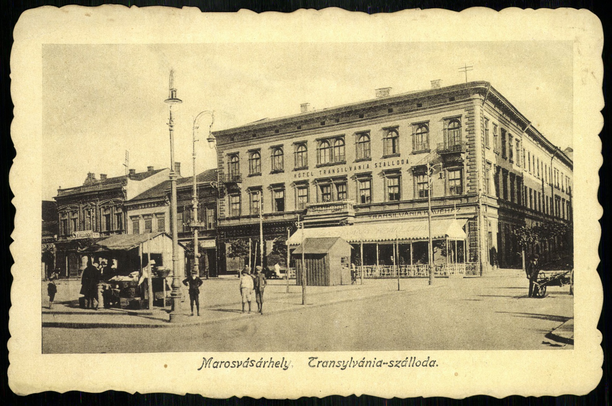 Marosvásárhely Transylvania szálloda (Magyar Kereskedelmi és Vendéglátóipari Múzeum CC BY-NC-ND)