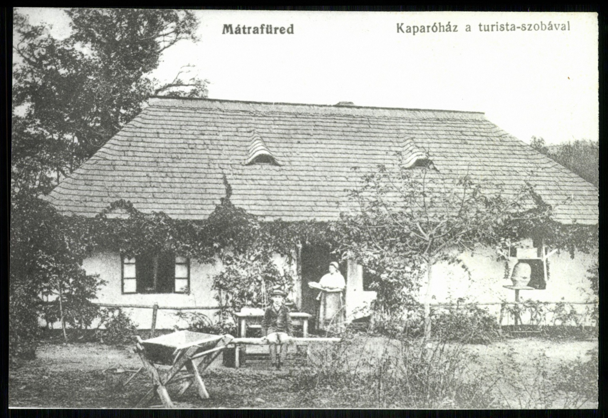 Mátrafüred Kaparóház a turistaszobával (Magyar Kereskedelmi és Vendéglátóipari Múzeum CC BY-NC-ND)