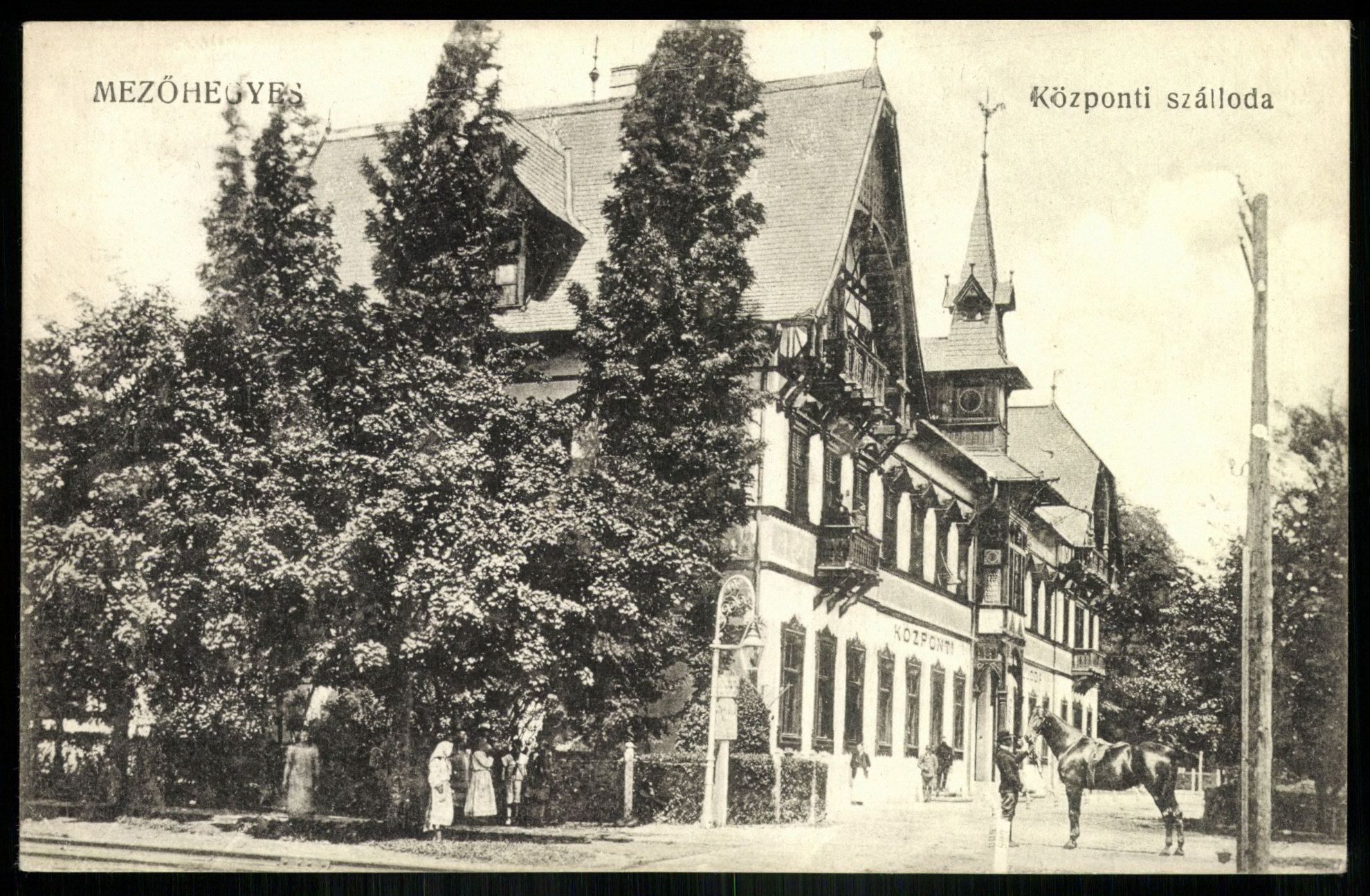 Mezőhegyes Központi szálloda (Magyar Kereskedelmi és Vendéglátóipari Múzeum CC BY-NC-ND)