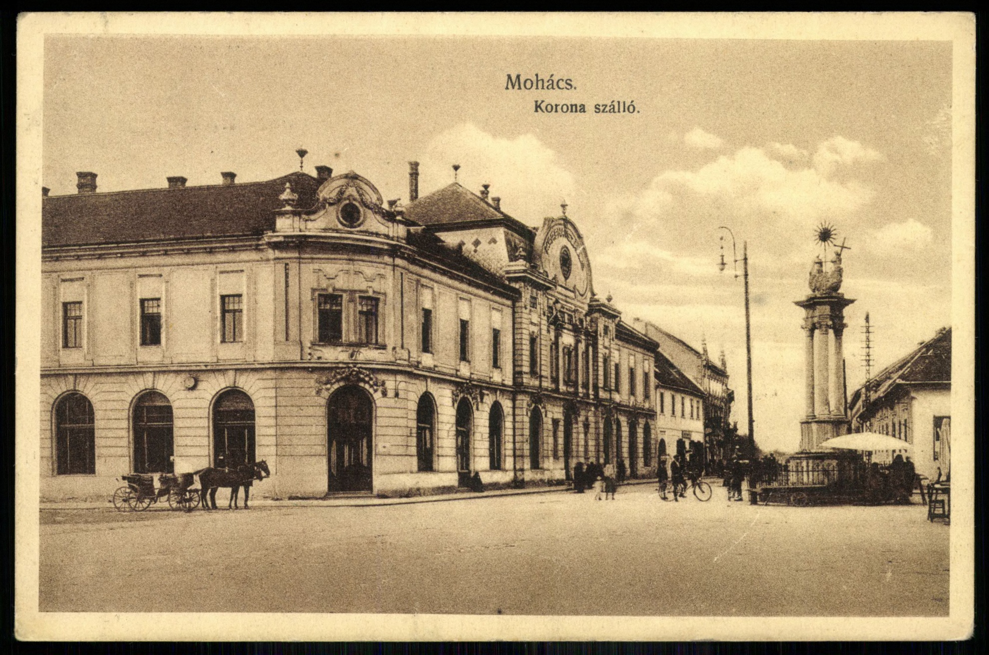 Mohács Korona szálló (Magyar Kereskedelmi és Vendéglátóipari Múzeum CC BY-NC-ND)
