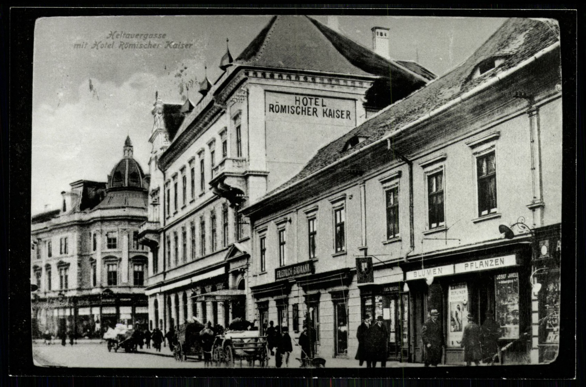 Nagyszeben Hotel Romischer Kaiser (Magyar Kereskedelmi és Vendéglátóipari Múzeum CC BY-NC-ND)