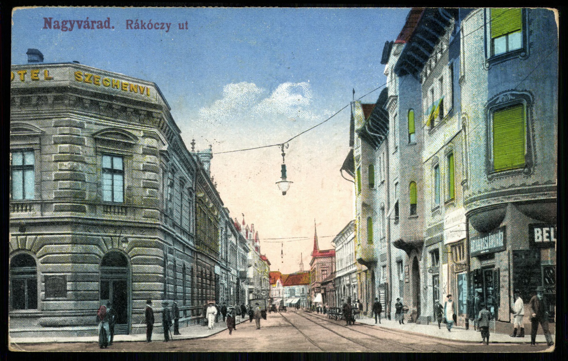 Nagyvárad Rákóczi út (Magyar Kereskedelmi és Vendéglátóipari Múzeum CC BY-NC-ND)