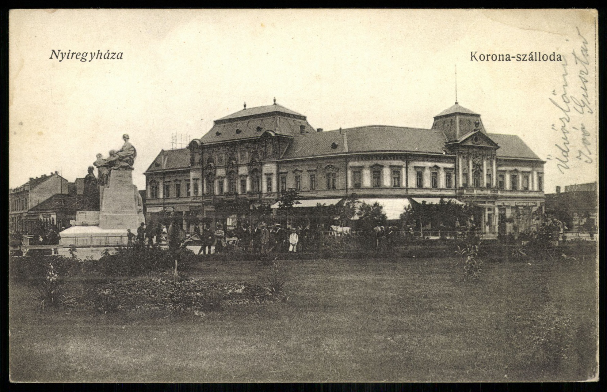 Nyíregyháza Korona szálloda (Magyar Kereskedelmi és Vendéglátóipari Múzeum CC BY-NC-ND)