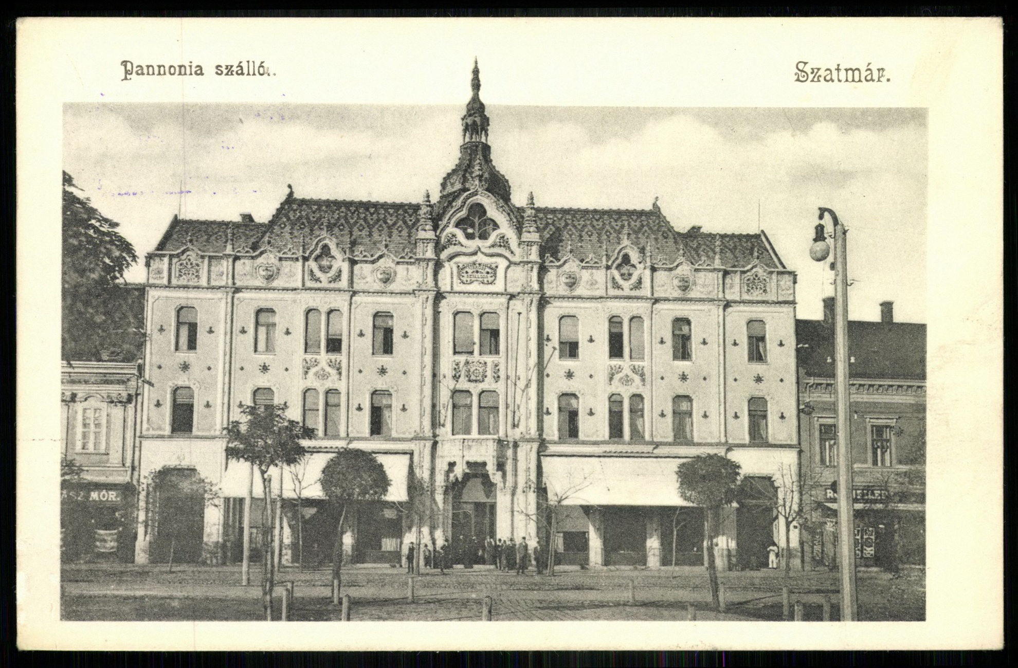 Szatmár Pannónia szálló (Magyar Kereskedelmi és Vendéglátóipari Múzeum CC BY-NC-ND)