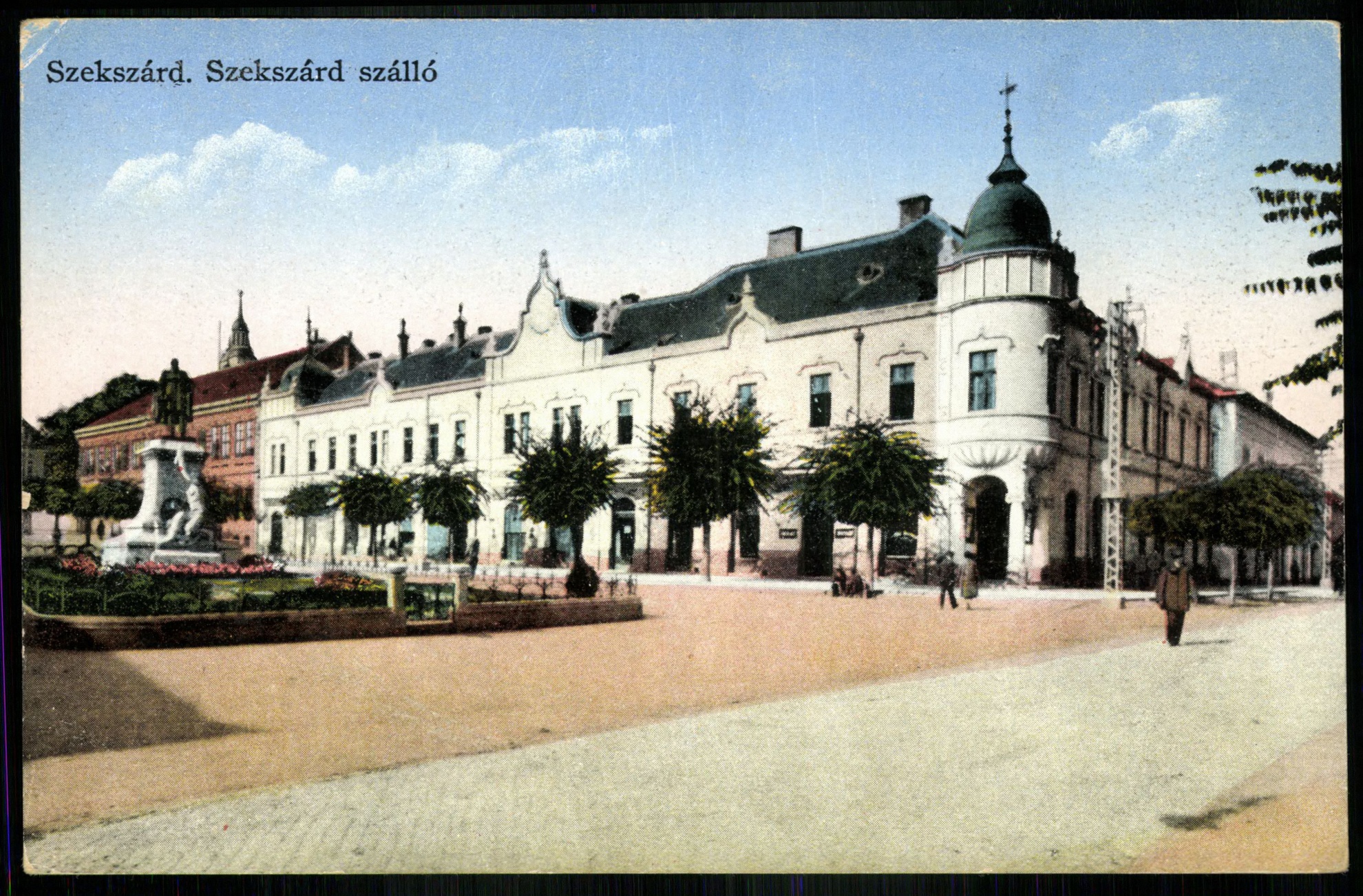 Szekszárd Szekszárd szálló (Magyar Kereskedelmi és Vendéglátóipari Múzeum CC BY-NC-ND)