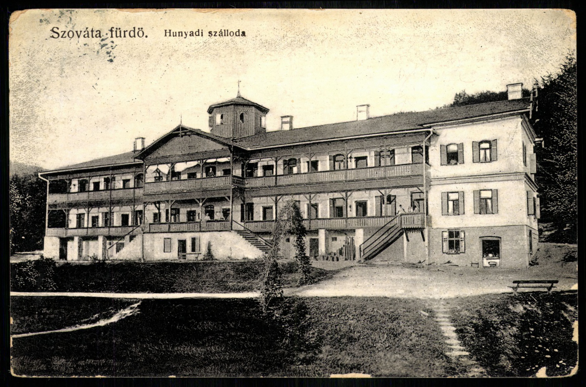 Szovátafürdő Hunyadi szálloda (Magyar Kereskedelmi és Vendéglátóipari Múzeum CC BY-NC-ND)