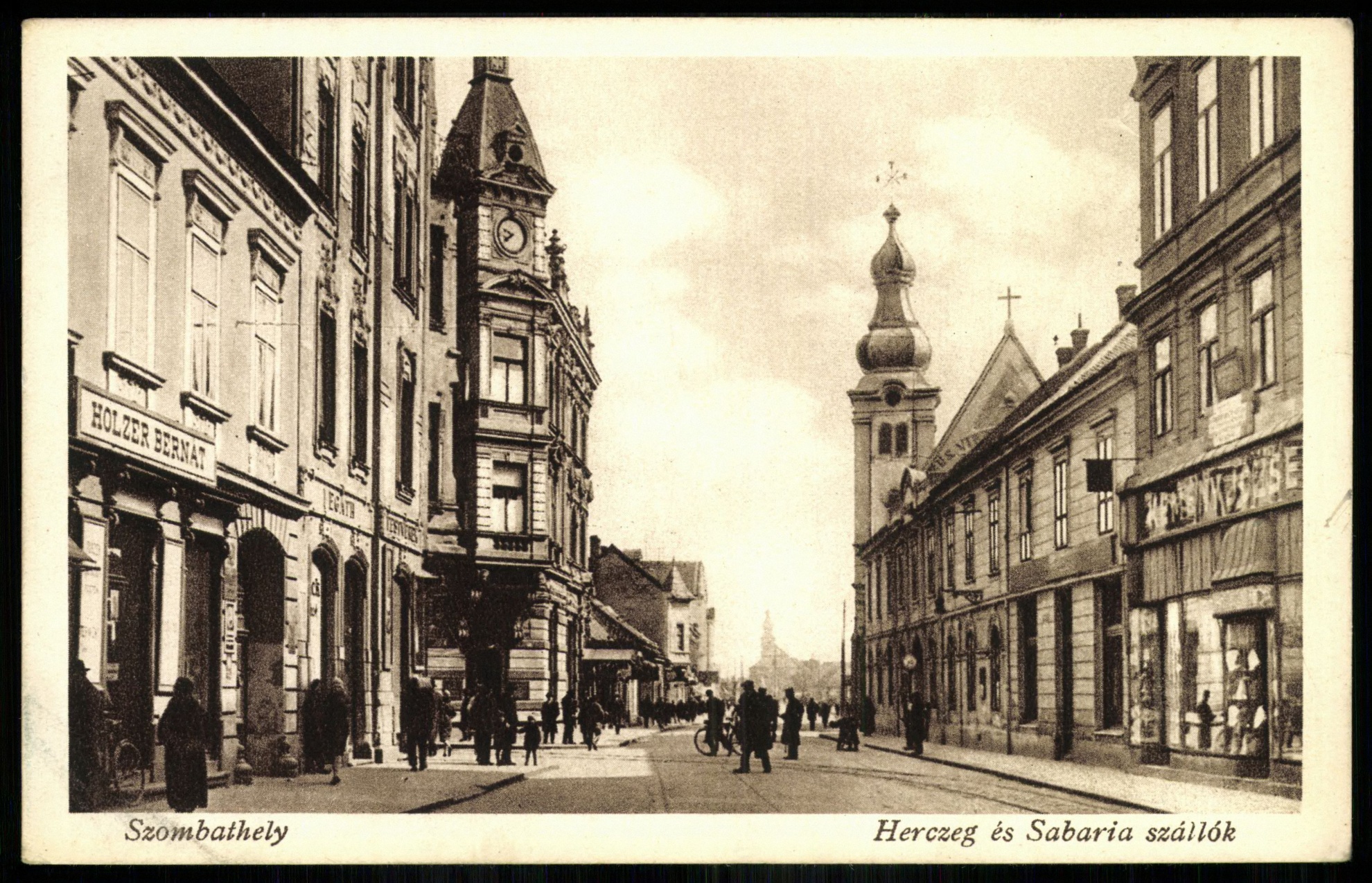Szombathely Herceg és Sabaria szállók (Magyar Kereskedelmi és Vendéglátóipari Múzeum CC BY-NC-ND)