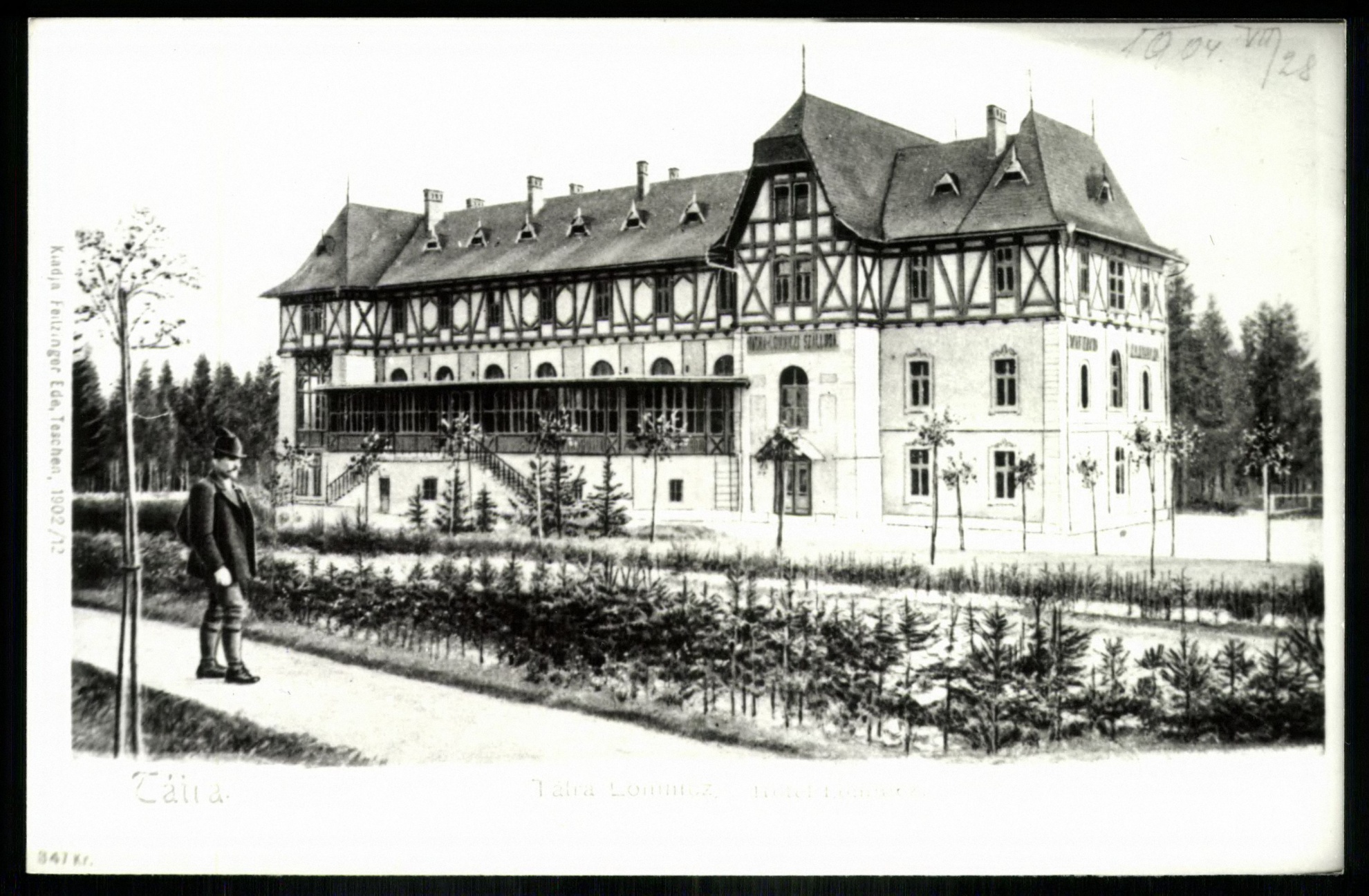 Tátralomnic Hotel Lomnic (Magyar Kereskedelmi és Vendéglátóipari Múzeum CC BY-NC-ND)