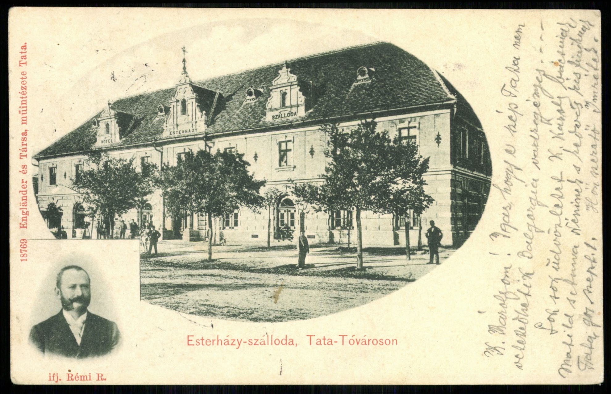 Tatatóváros Esterházy szálloda, ifj. Rémi R. (Magyar Kereskedelmi és Vendéglátóipari Múzeum CC BY-NC-ND)