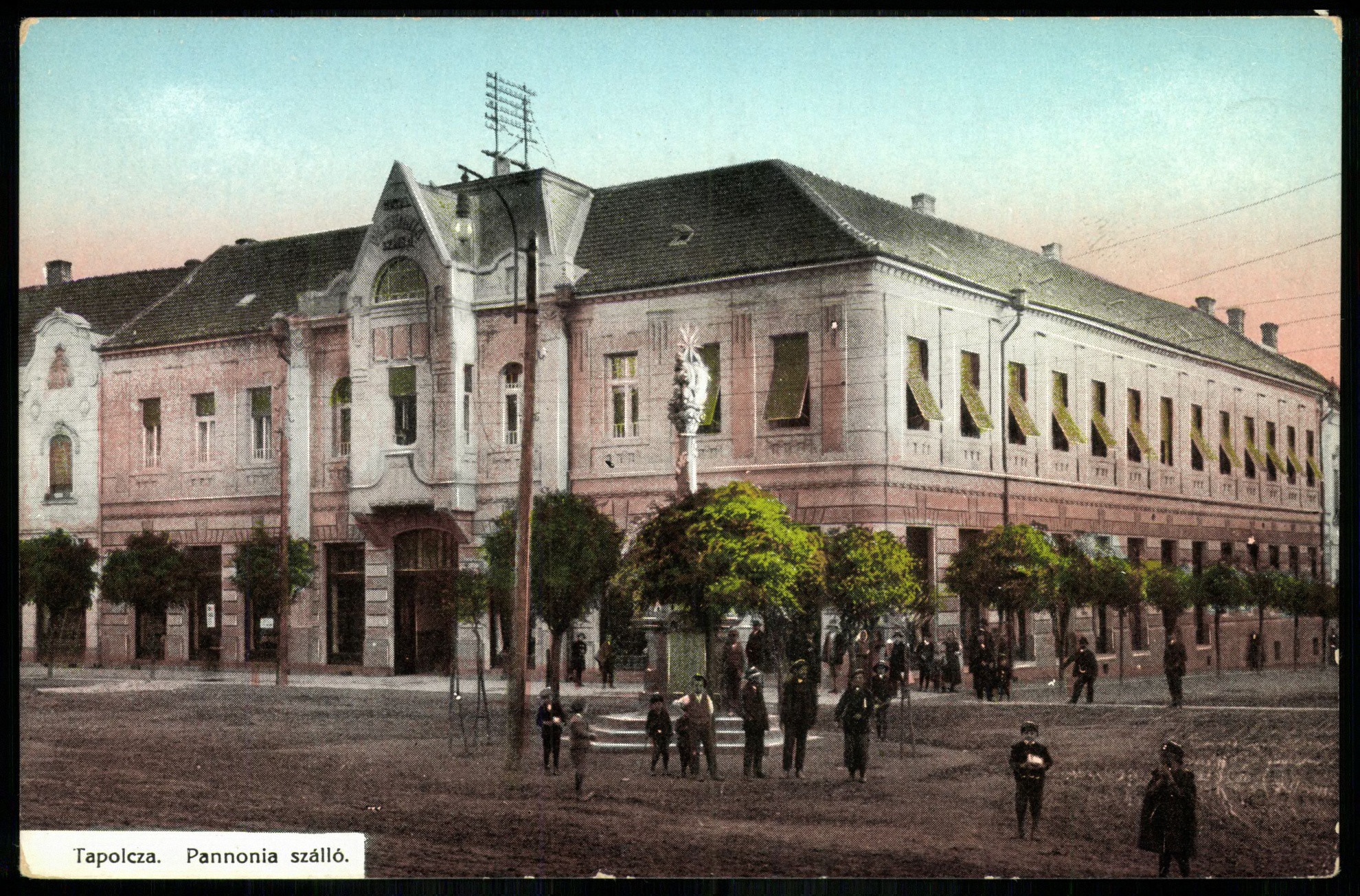 Tapolca Pannónia szálló (Magyar Kereskedelmi és Vendéglátóipari Múzeum CC BY-NC-ND)