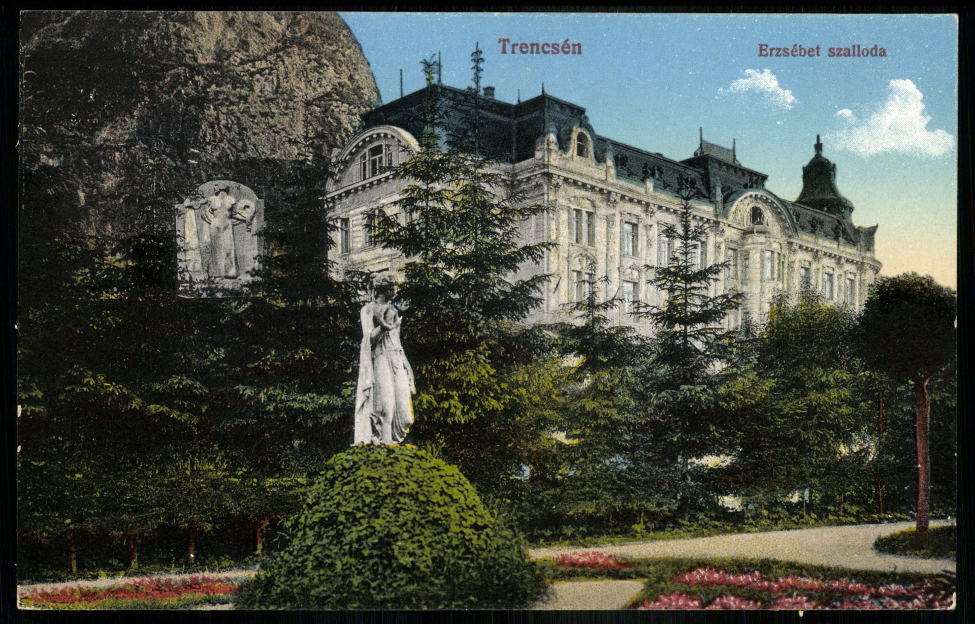 Trencsén Erzsébet szálloda (Magyar Kereskedelmi és Vendéglátóipari Múzeum CC BY-NC-ND)