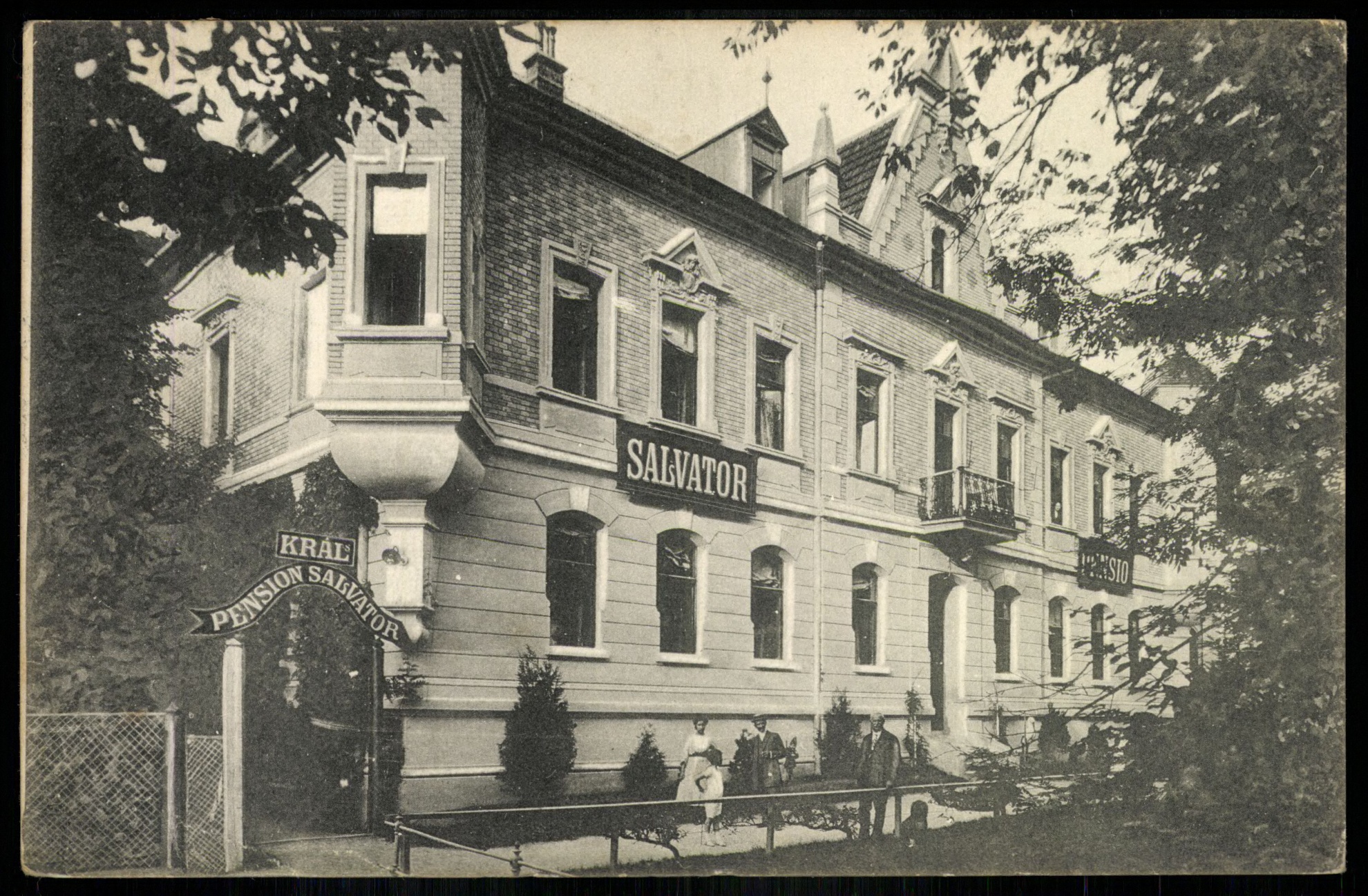 Trencsénteplic-fürdő „Salvator” pensio (Magyar Kereskedelmi és Vendéglátóipari Múzeum CC BY-NC-ND)